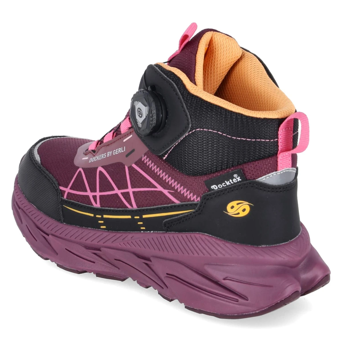High Sneaker - schwarz/lila