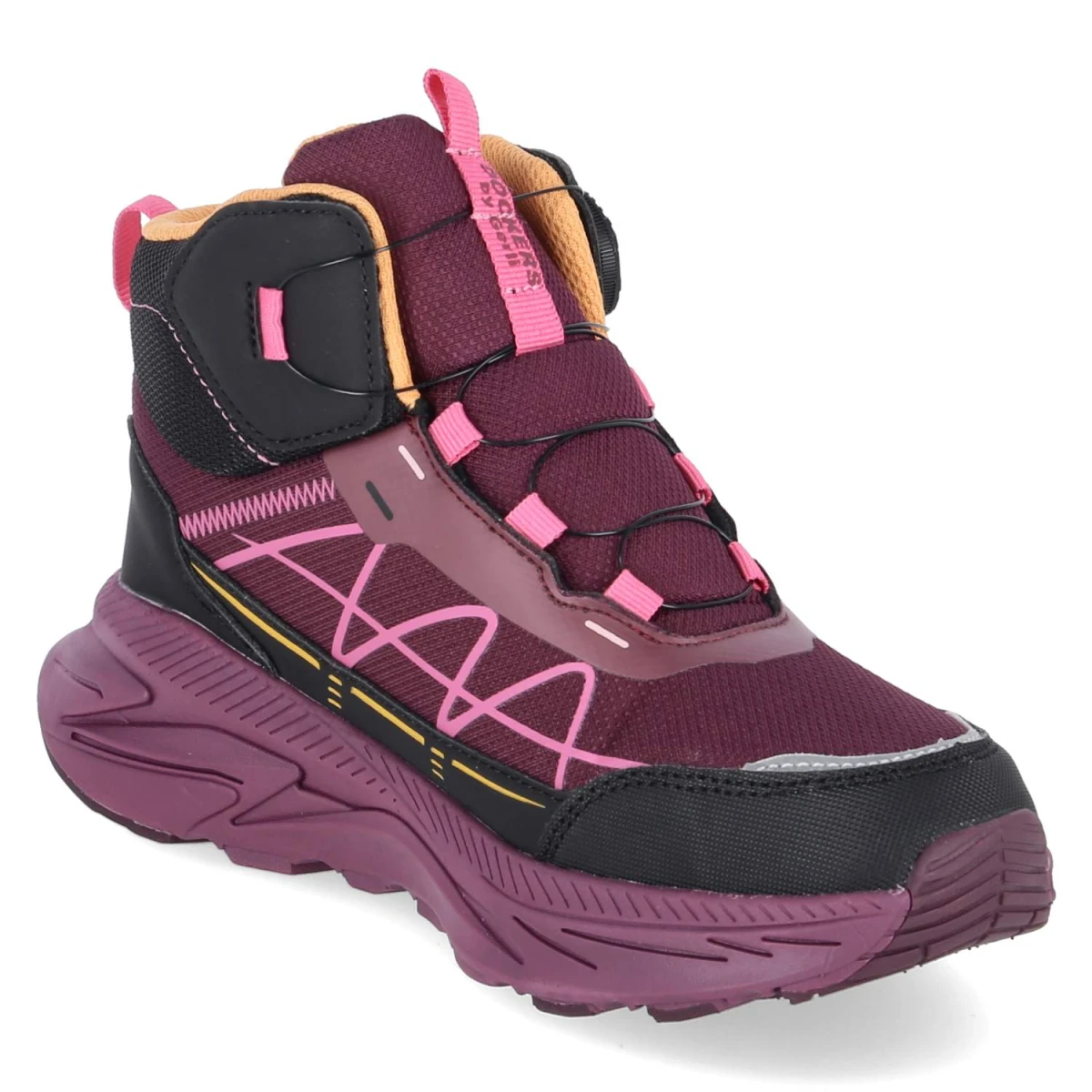 High Sneaker - schwarz/lila
