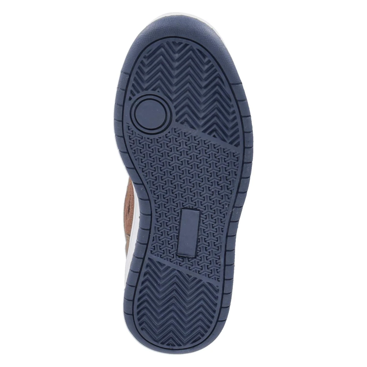 High Sneaker COLDEN - braun/marine/orange