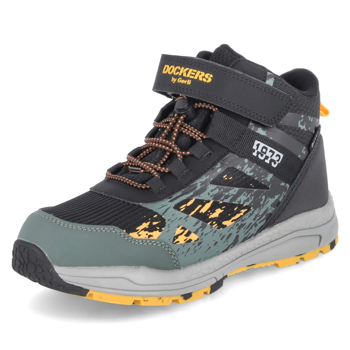 Outdoorboots - schwarz grün