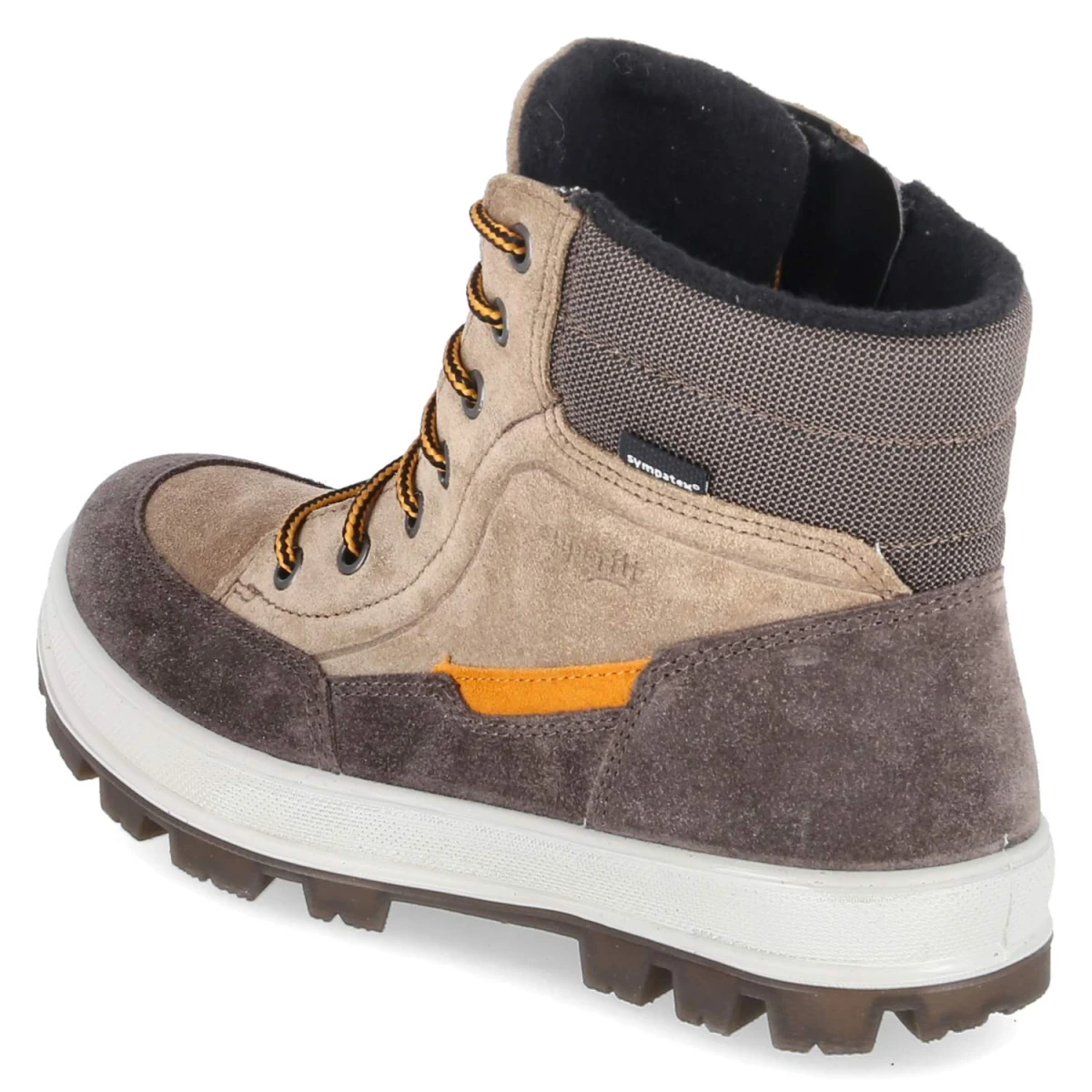 Wintersneaker TEDD - BRAUN/ORANGE