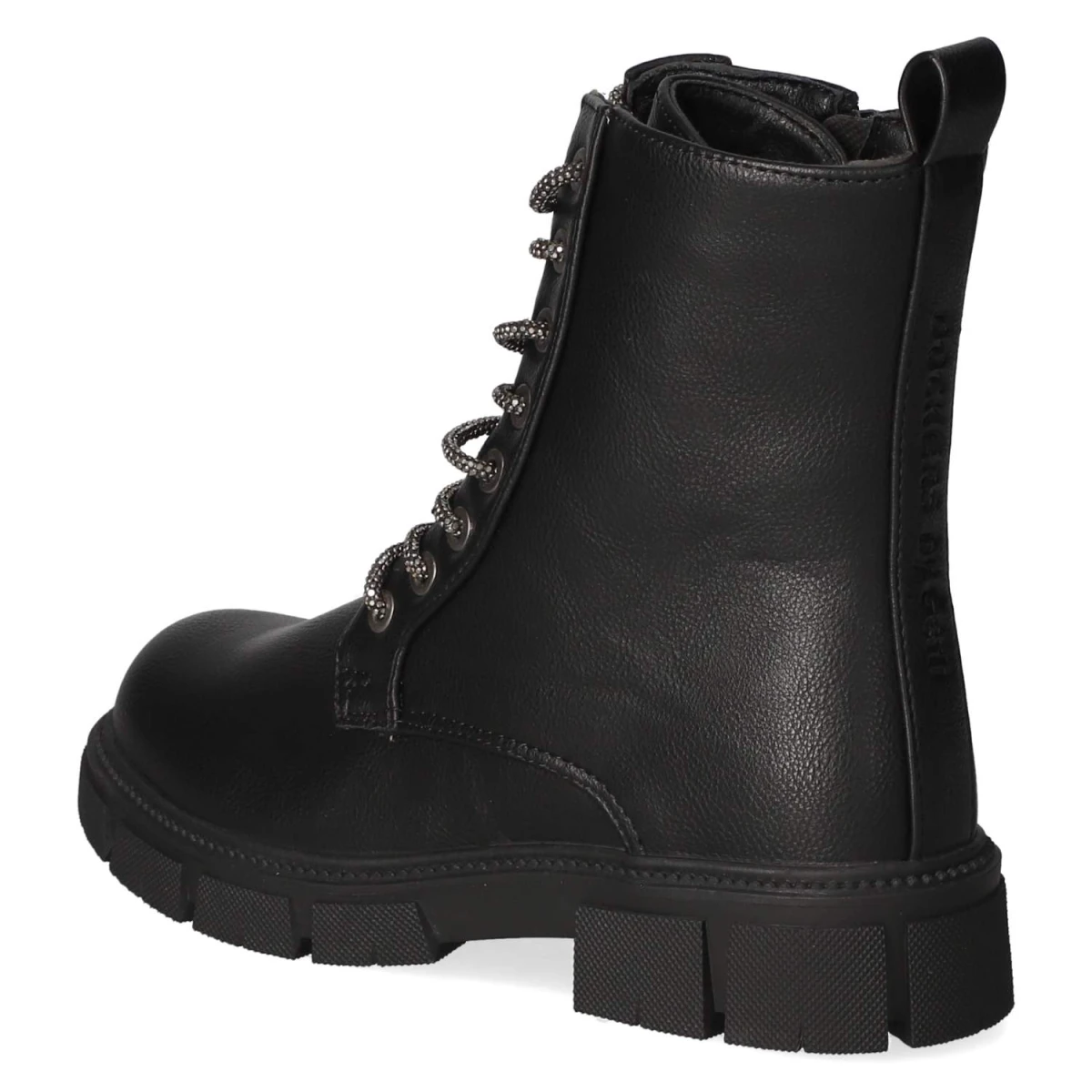 Schnürboots - schwarz