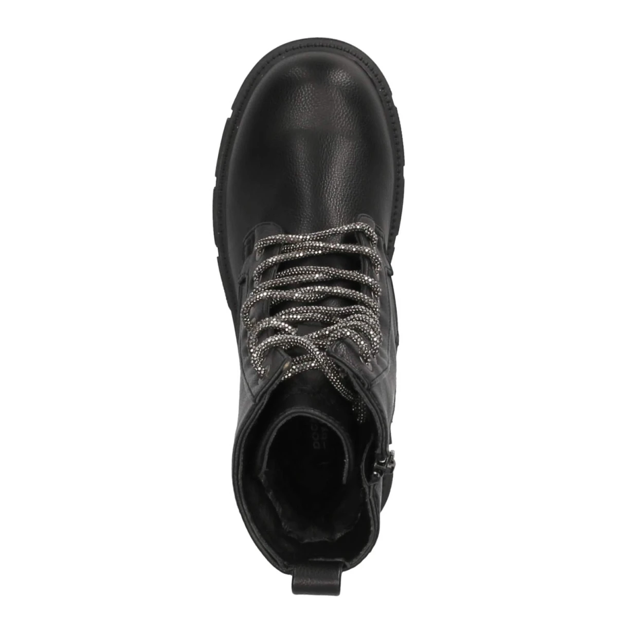 Schnürboots - schwarz