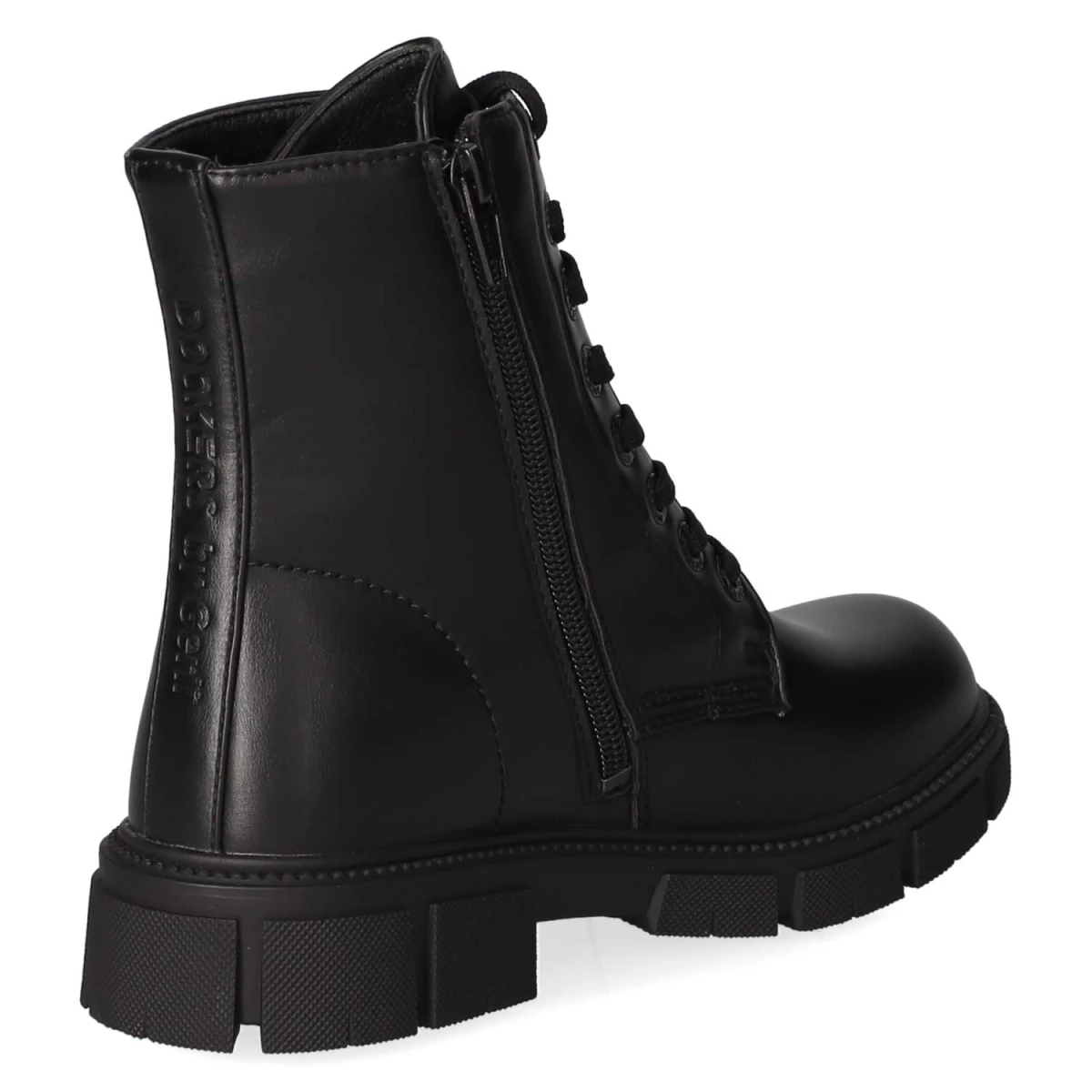 Schnürboots - schwarz