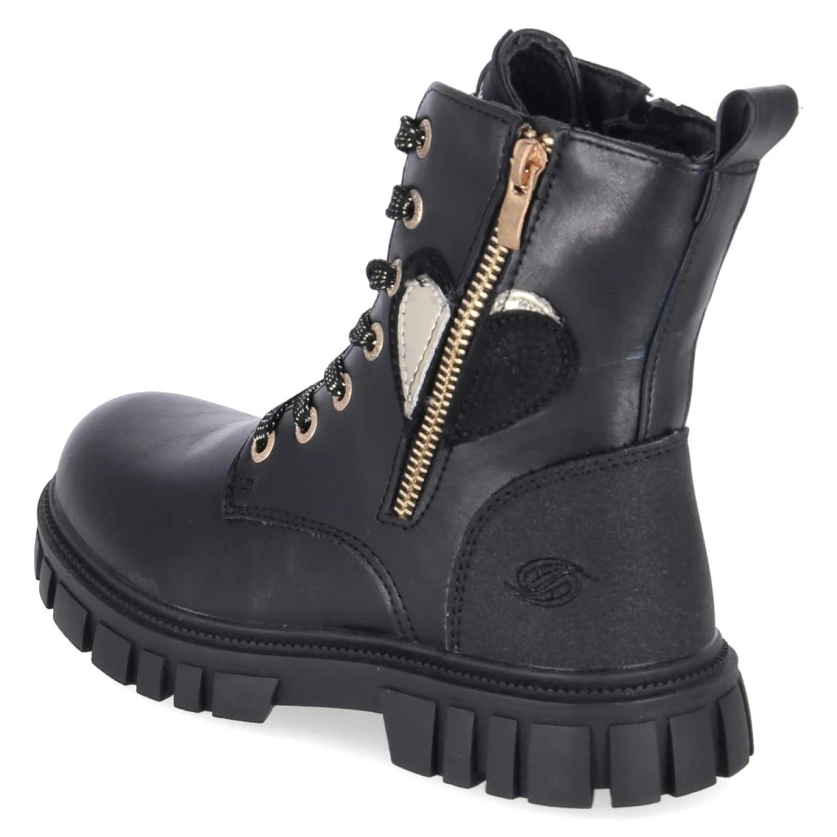 Boots - Schwarz/Gold