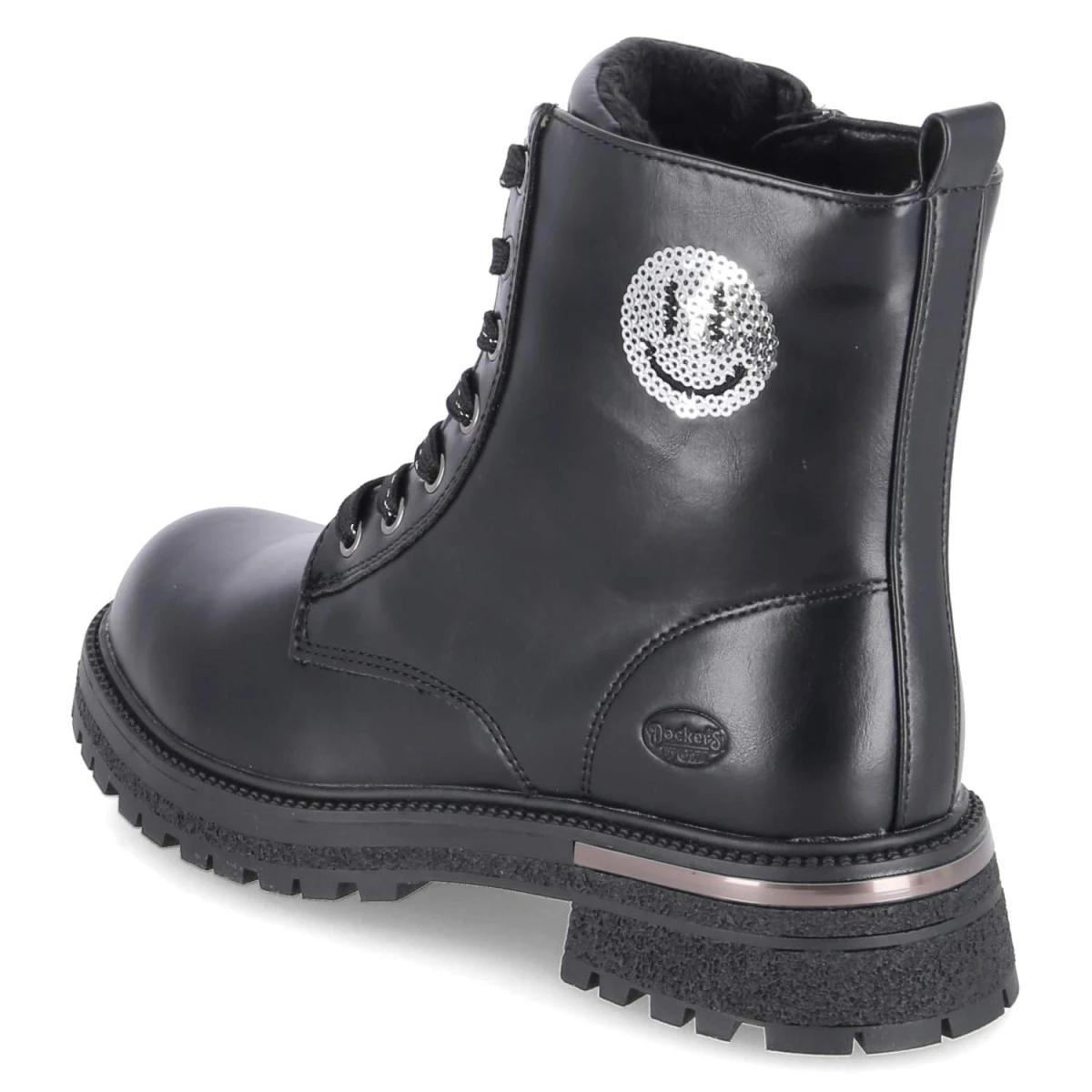 Winterstiefeletten - schwarz/silber