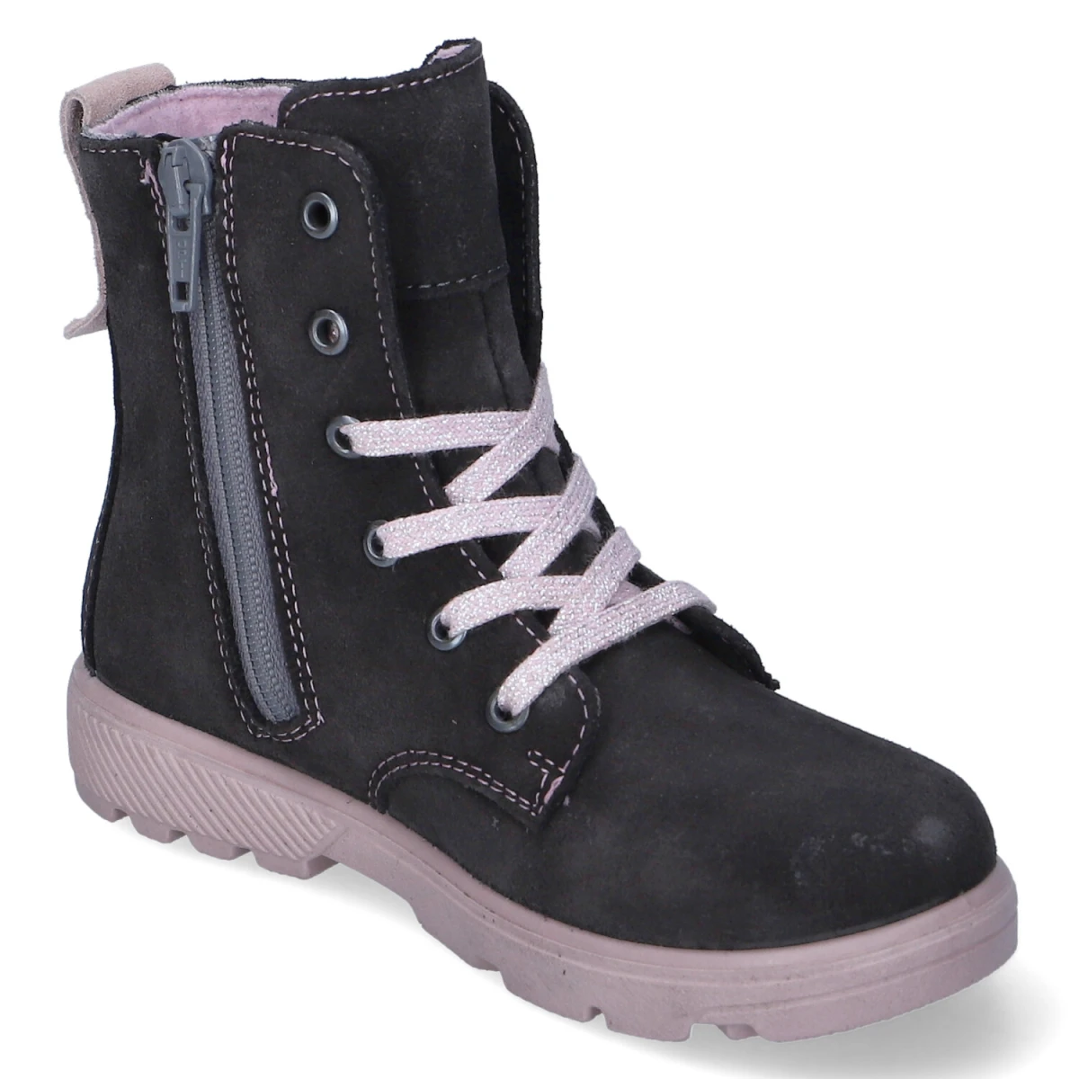 Schnürstiefeletten ANNI - aphalt