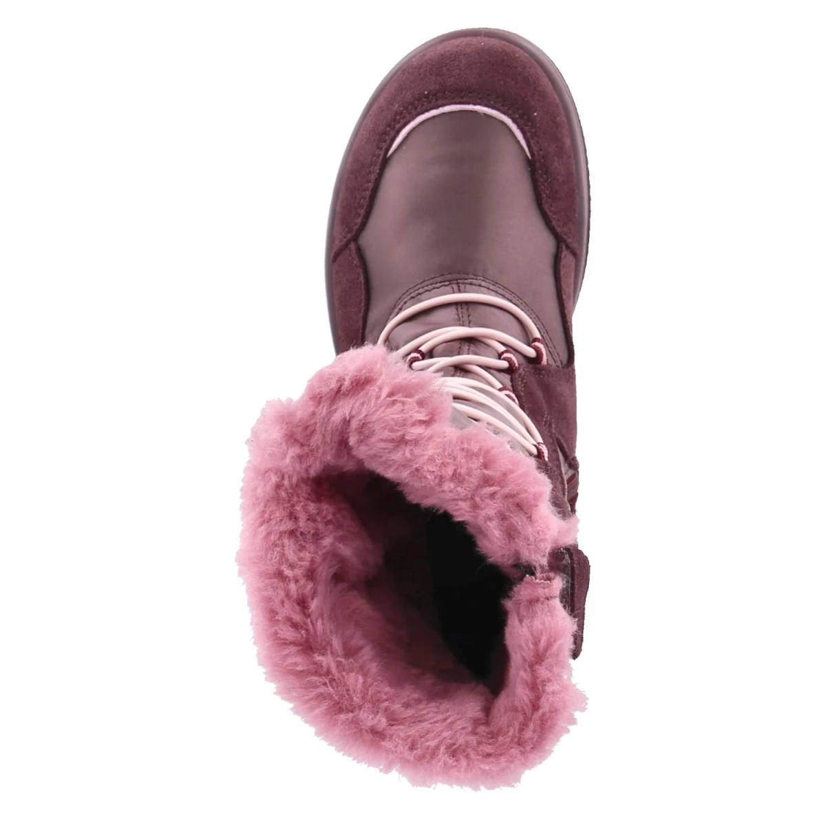 Snowboots - red wine/pink