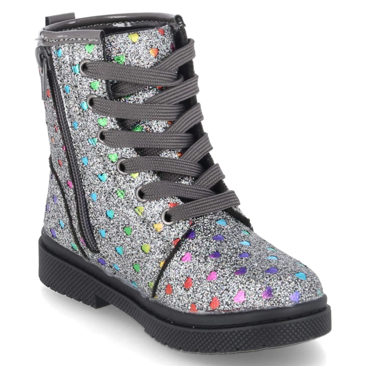 Stiefeletten ISALIE - silber/bunt