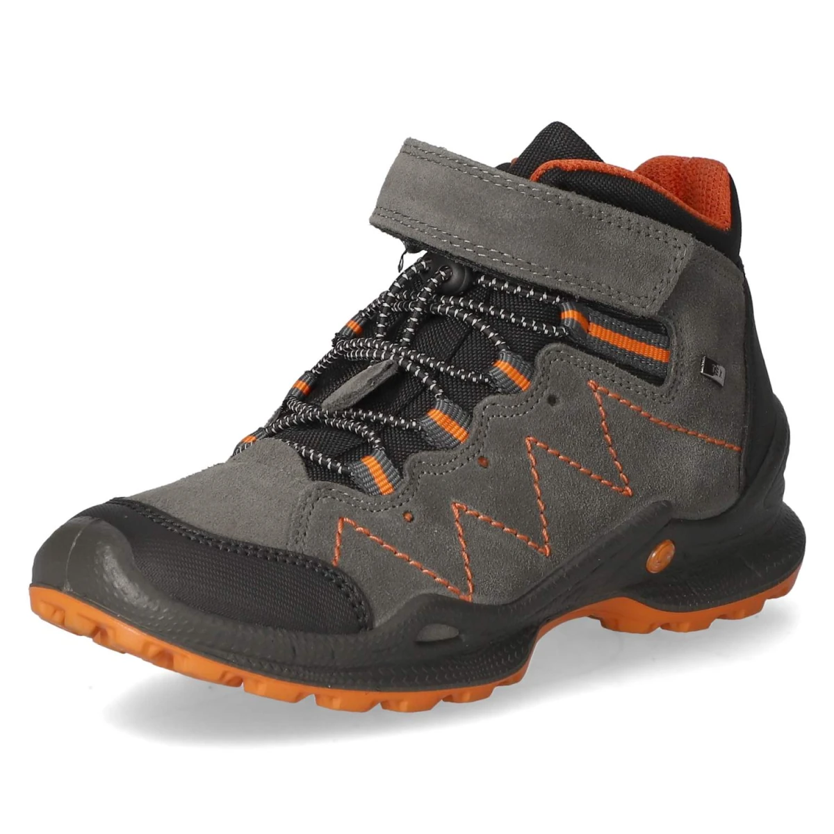 Klettboots - d. grau/orange