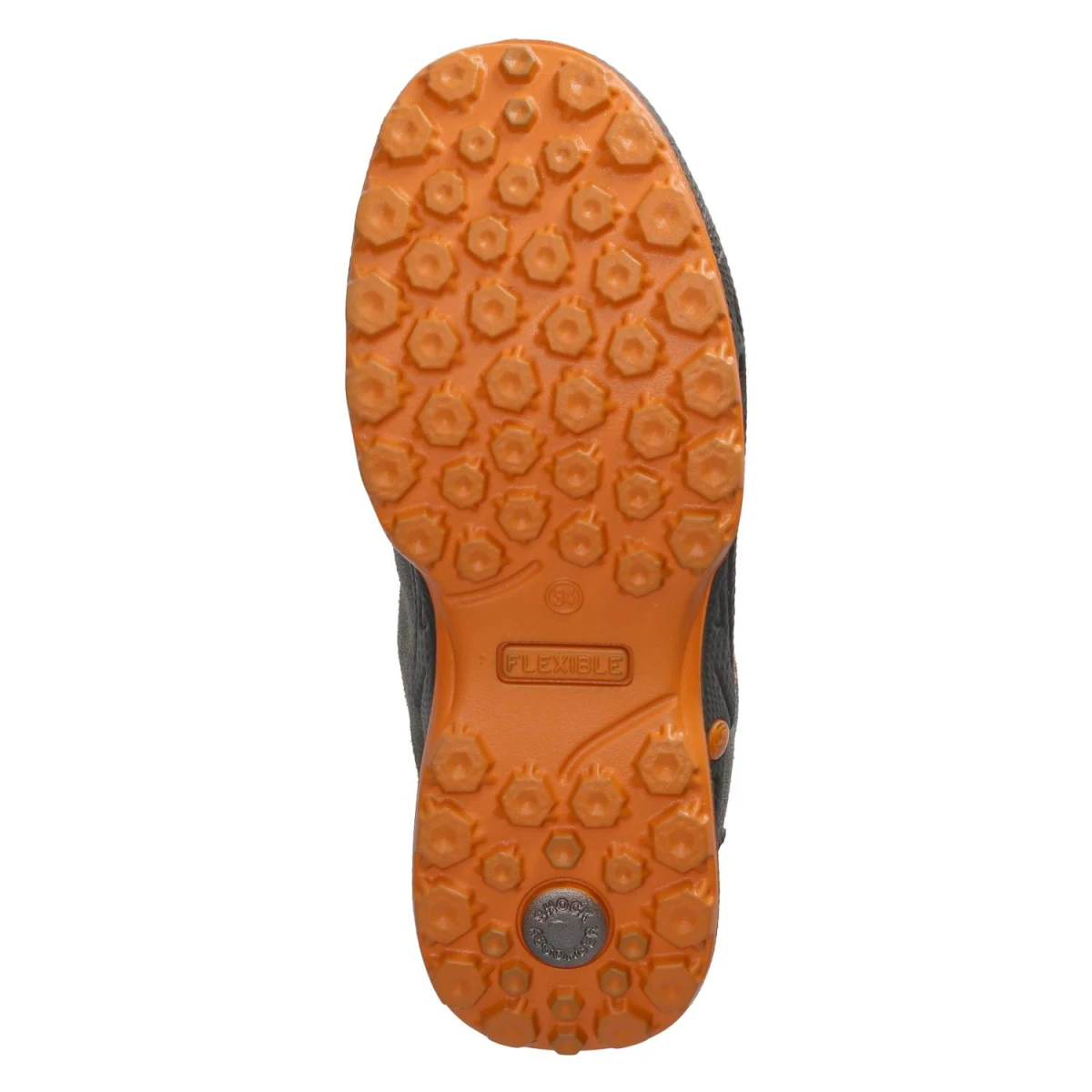 Klettboots - d. grau/orange