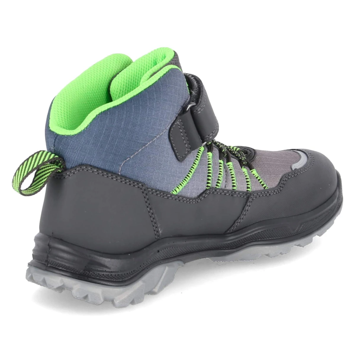 Winterstiefeletten JUPITER - GRAU/HELLGRÜN