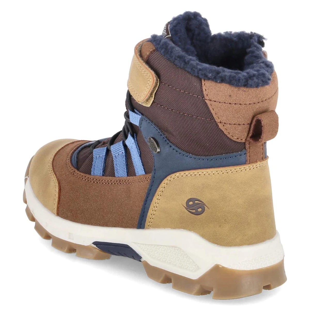 Winterstiefeletten - braun/multi