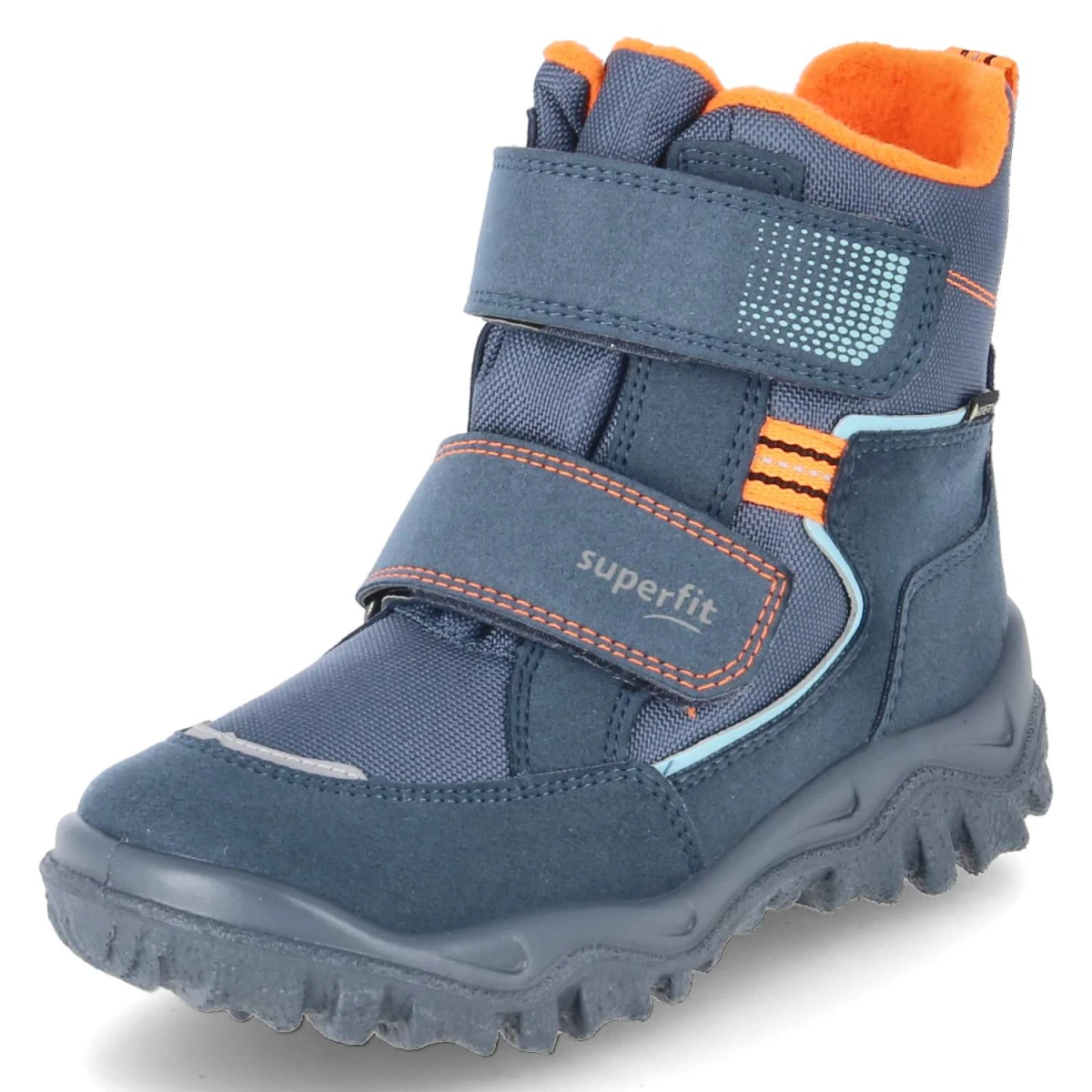 Snowboots HUSKY - blau/orange