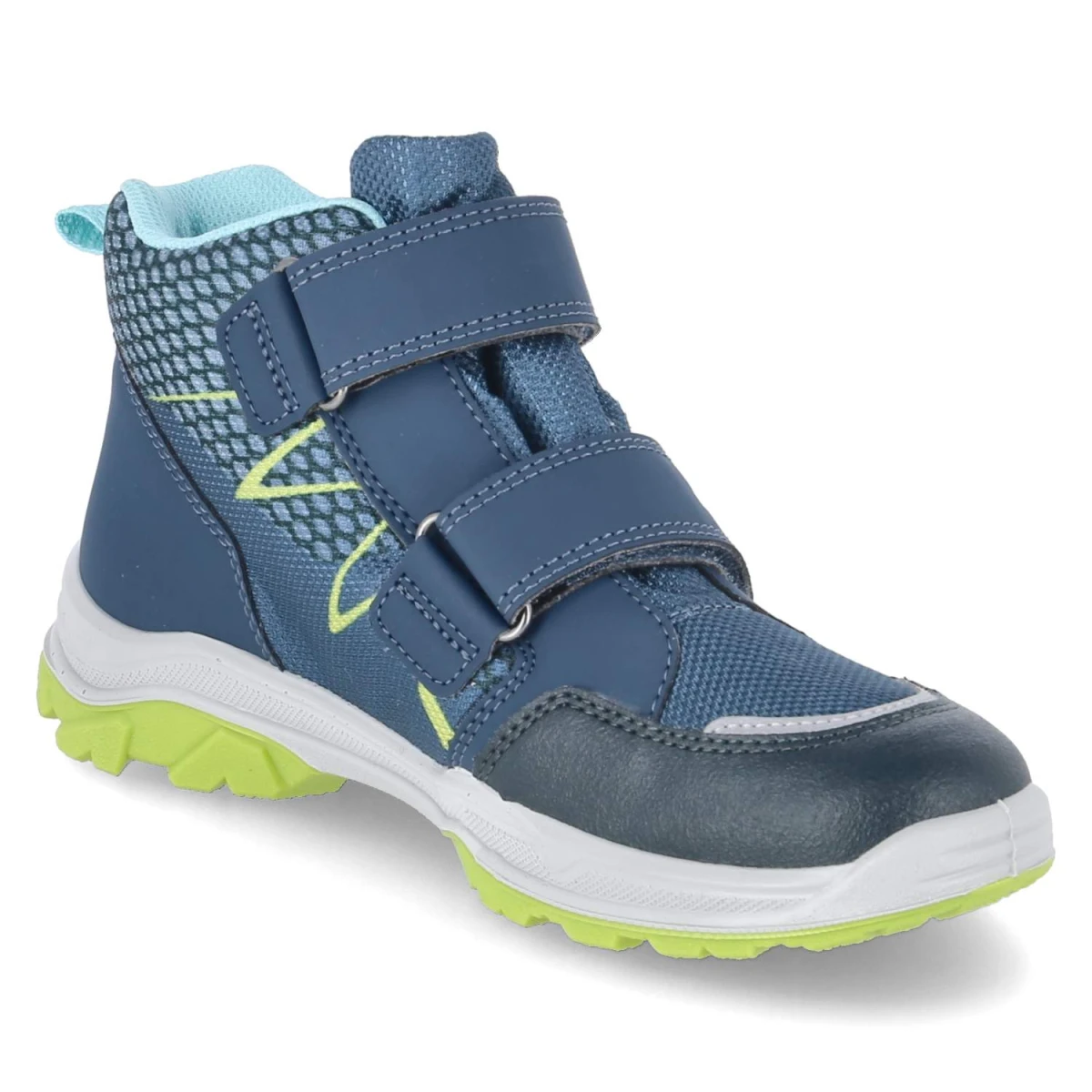 Boots  JUPITER - BLAU/HELLGRÜN