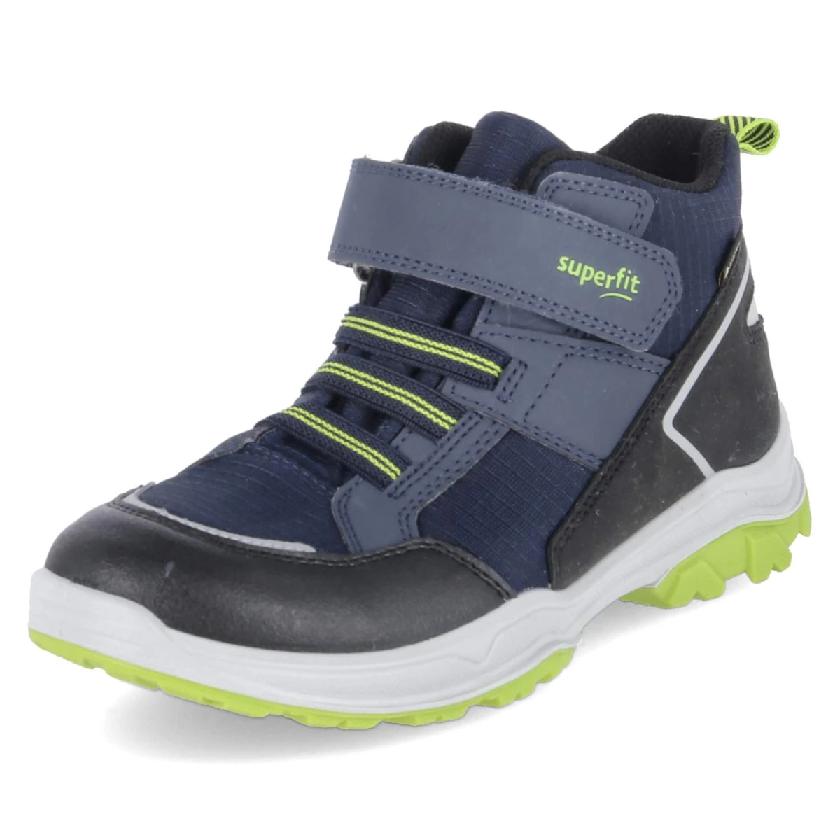 Winterboots JUPITER - BLAU/HELLGRÜN