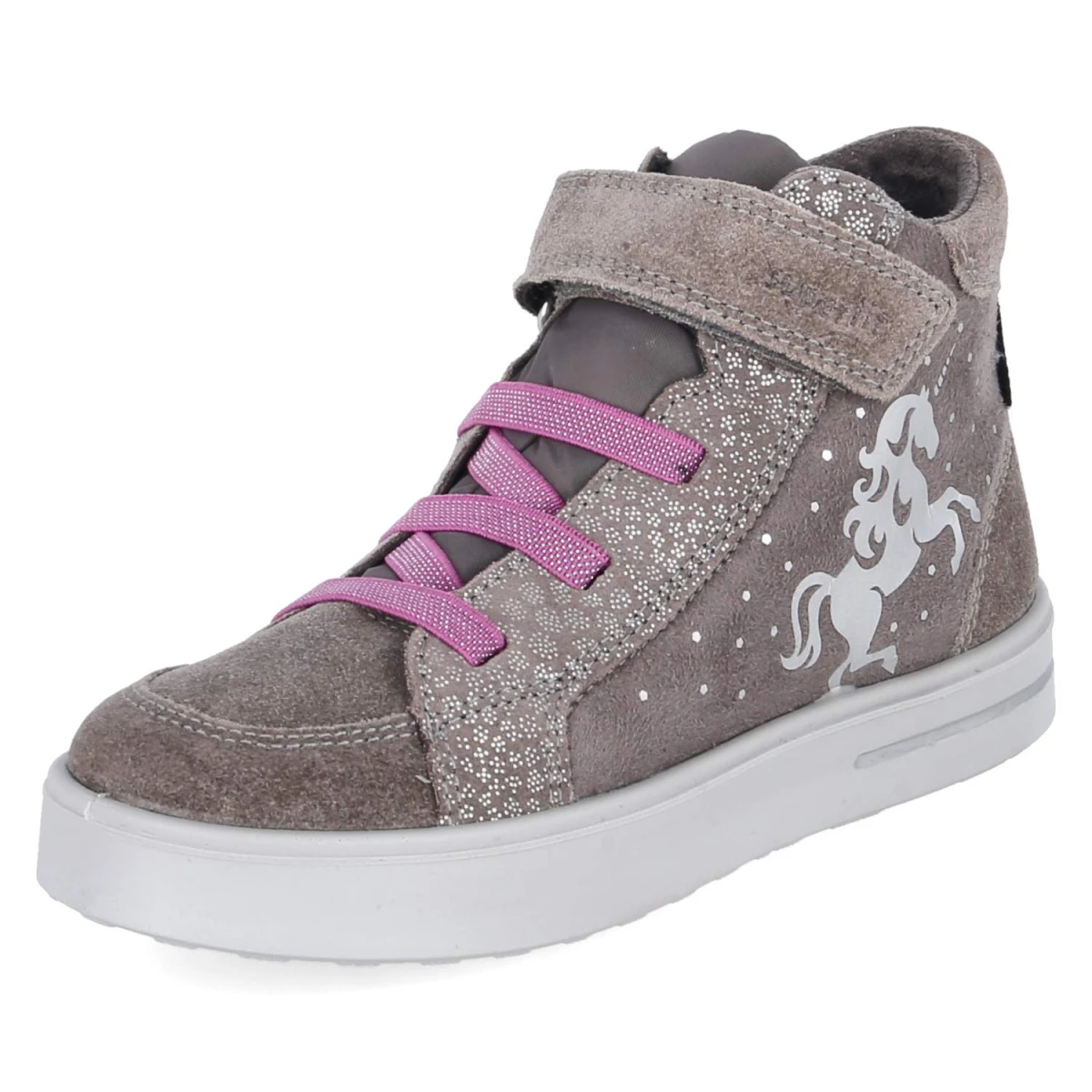 Klettboots STELLA - grau/rosa