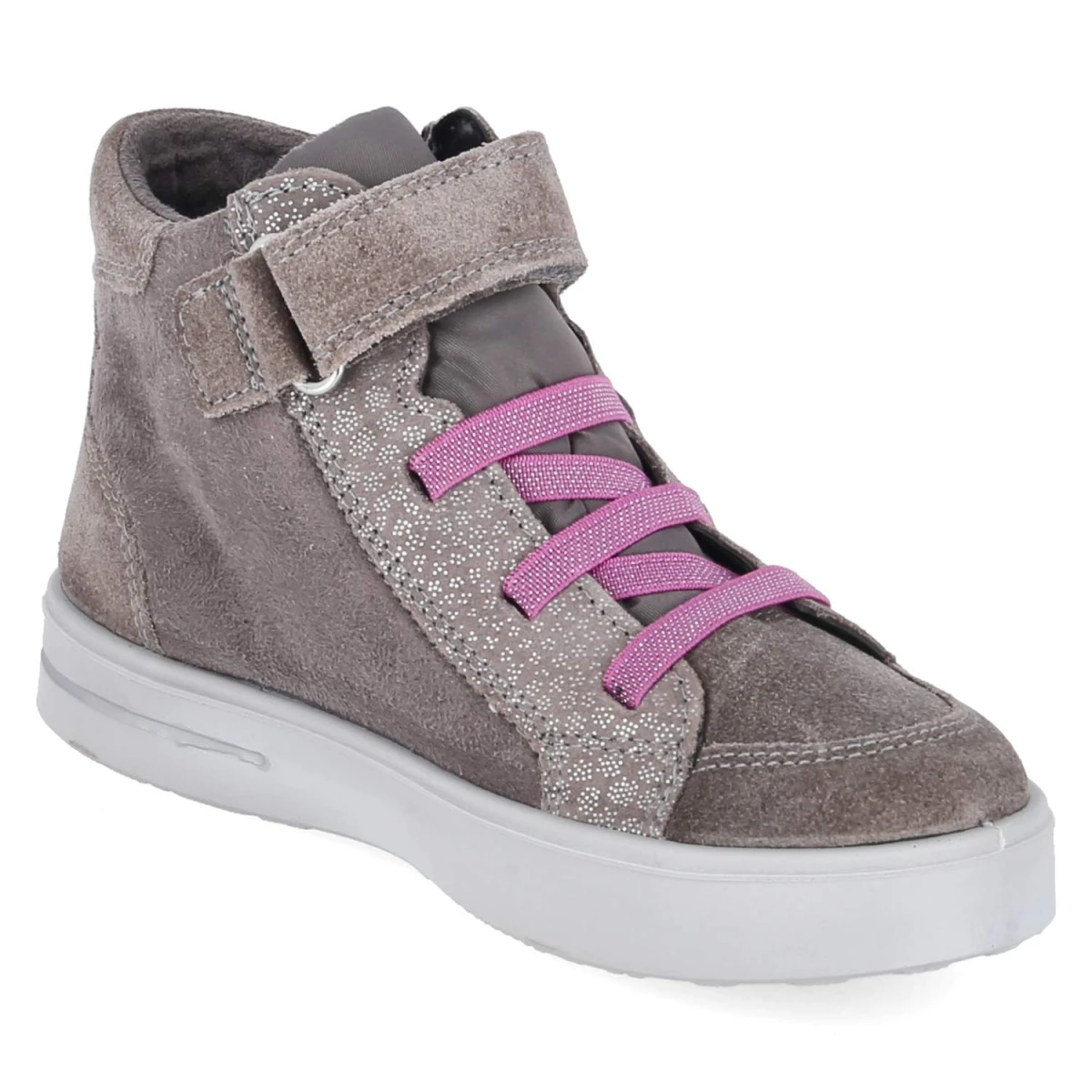 Klettboots STELLA - grau/rosa
