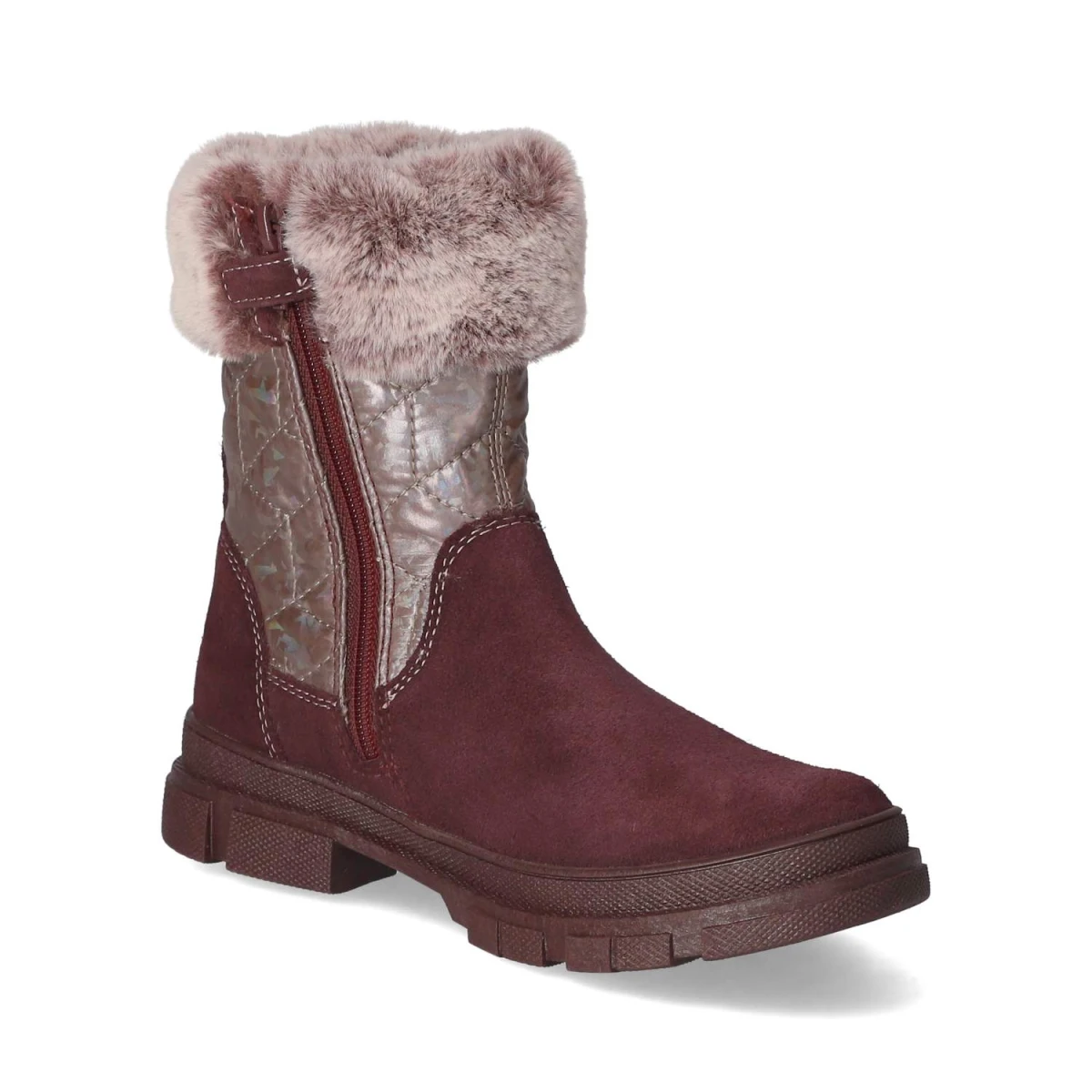 Winterstiefeletten PIARA - Burgundy