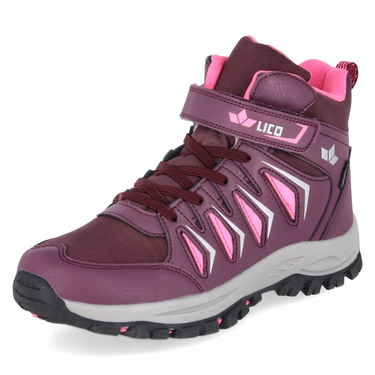 Outdoorboots SINES VS - bordeaux/pink