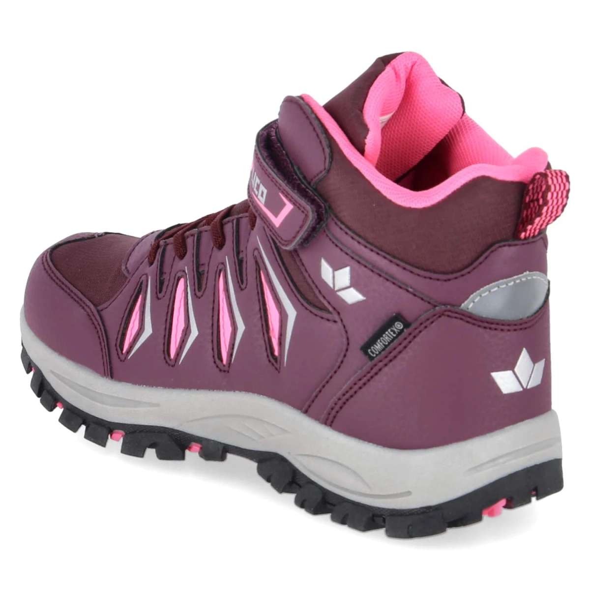 Outdoorboots SINES VS - bordeaux/pink