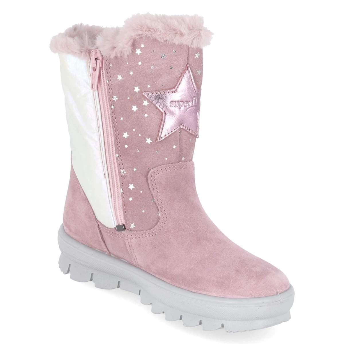 Winterstiefel FLAVIA - ROSA/WEISS