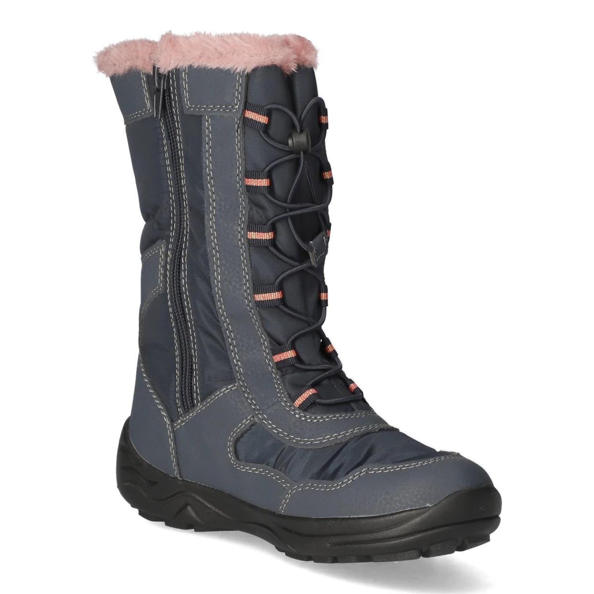 Winterstiefel CATHRIN - marine/rosa