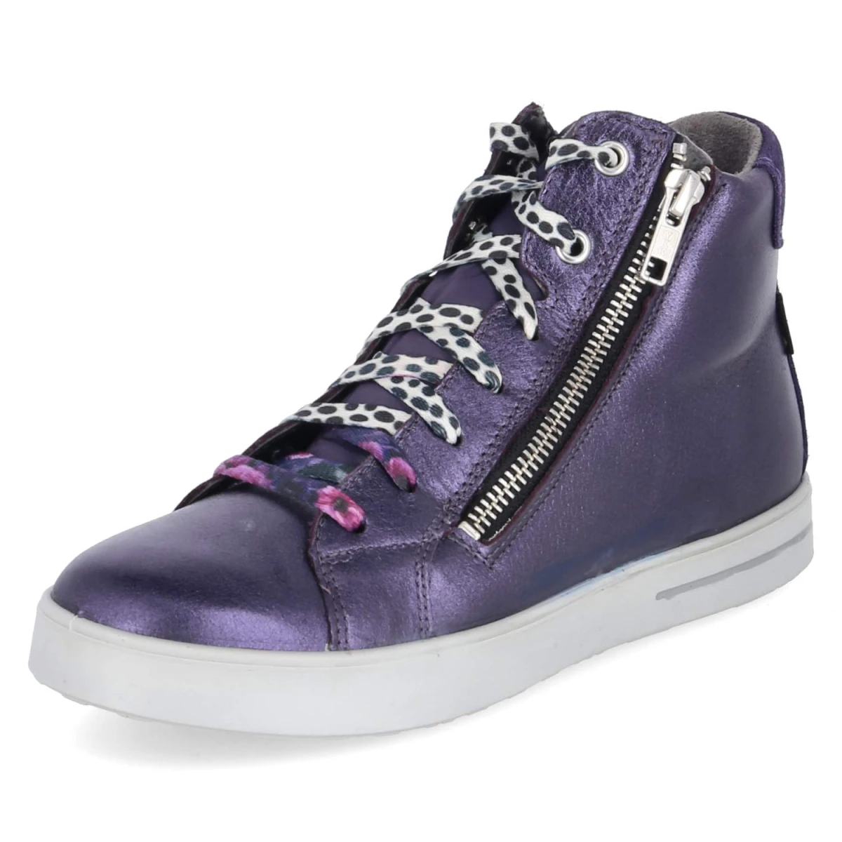 Schnürboots STELLA - lila