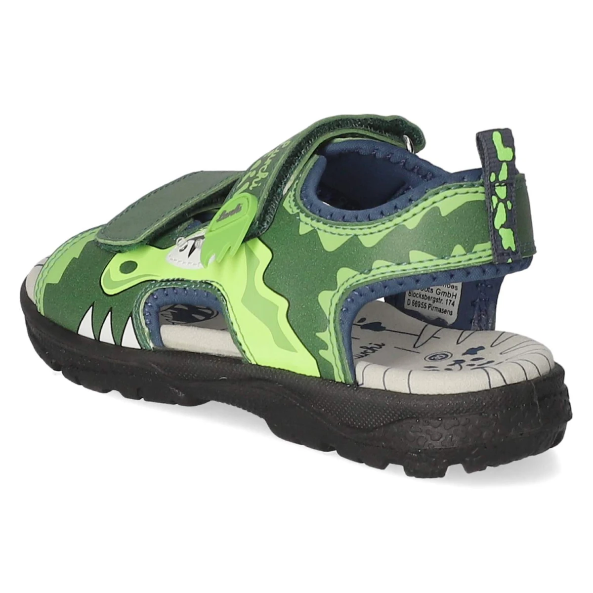 Sandalen KROKI - dkgreen-navy