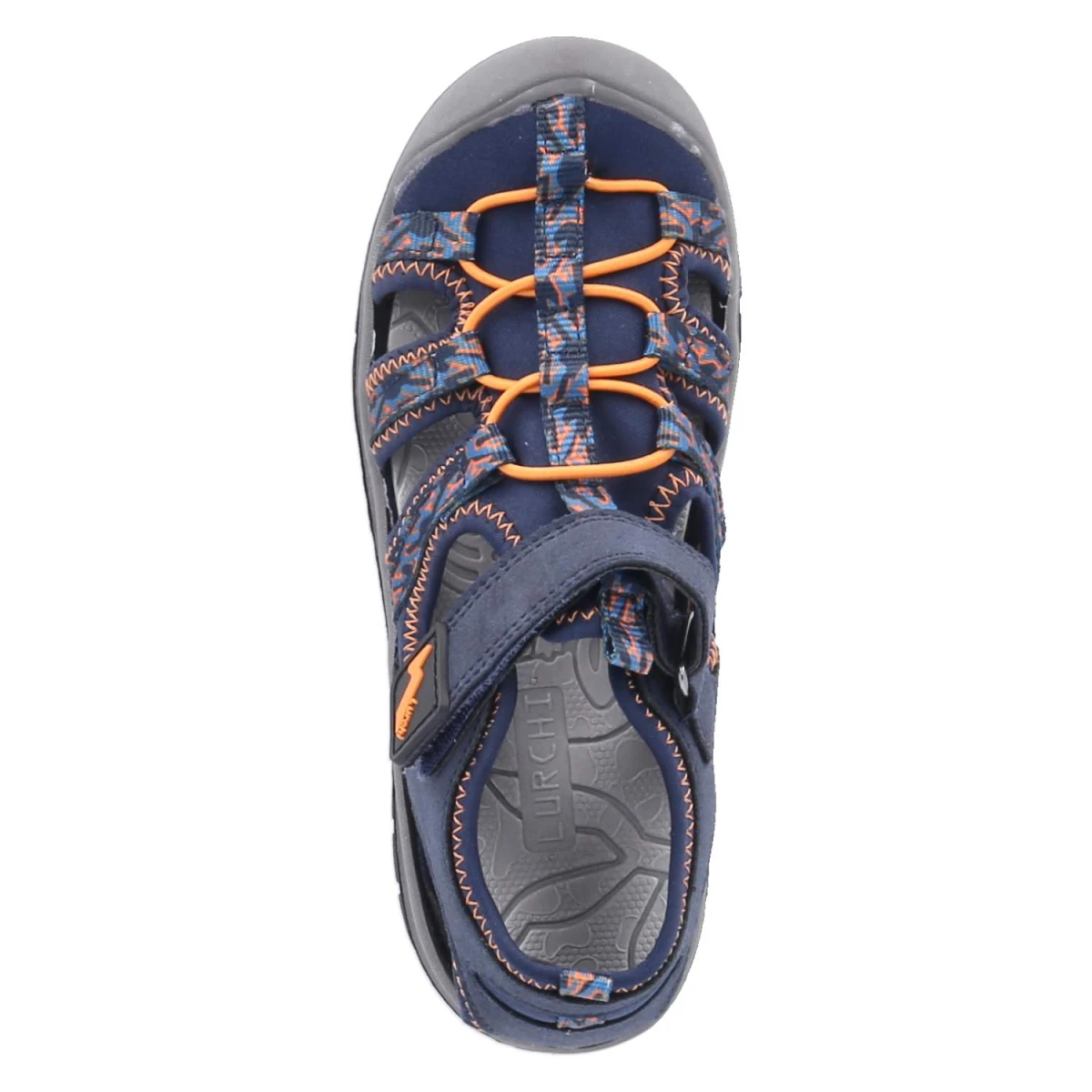 Outdoorsandalen - navy-orange