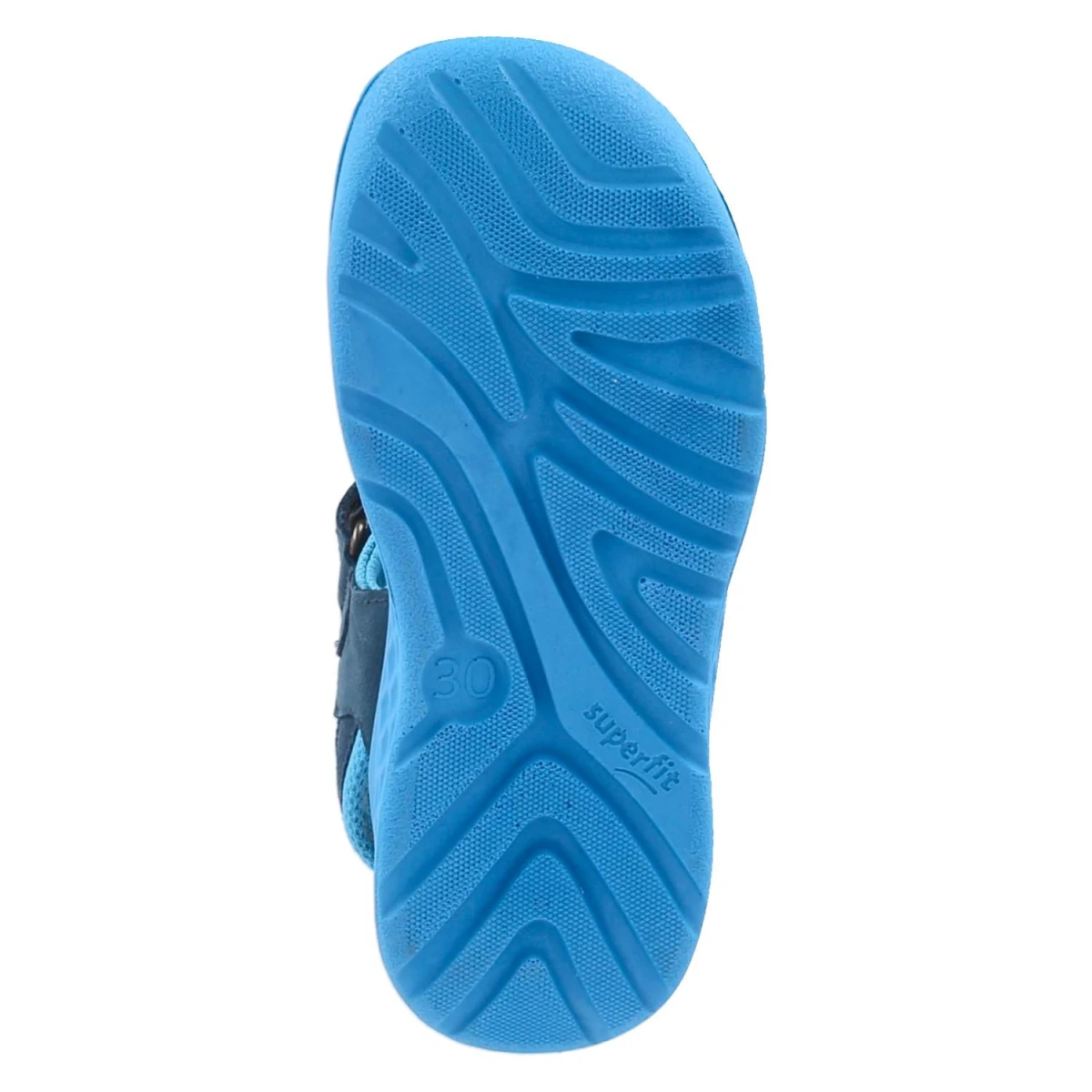 Sandalen LAGOON MIDI - BLAU/ORANGE