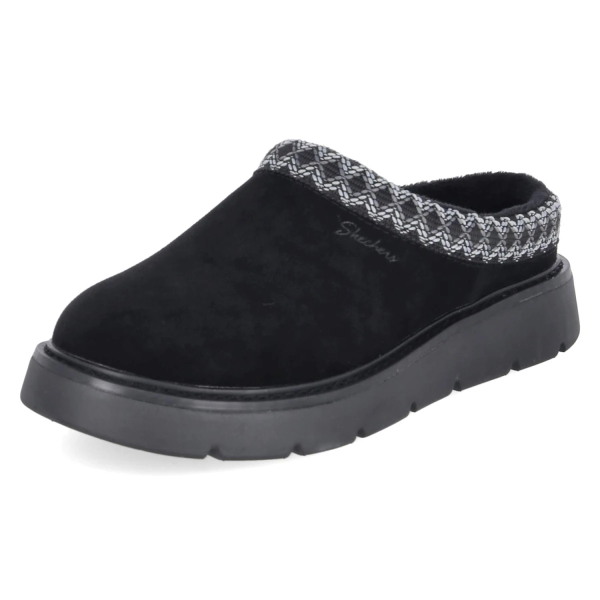 Hausschuhe KEEPSAKES COZY COZY CASCADE - black