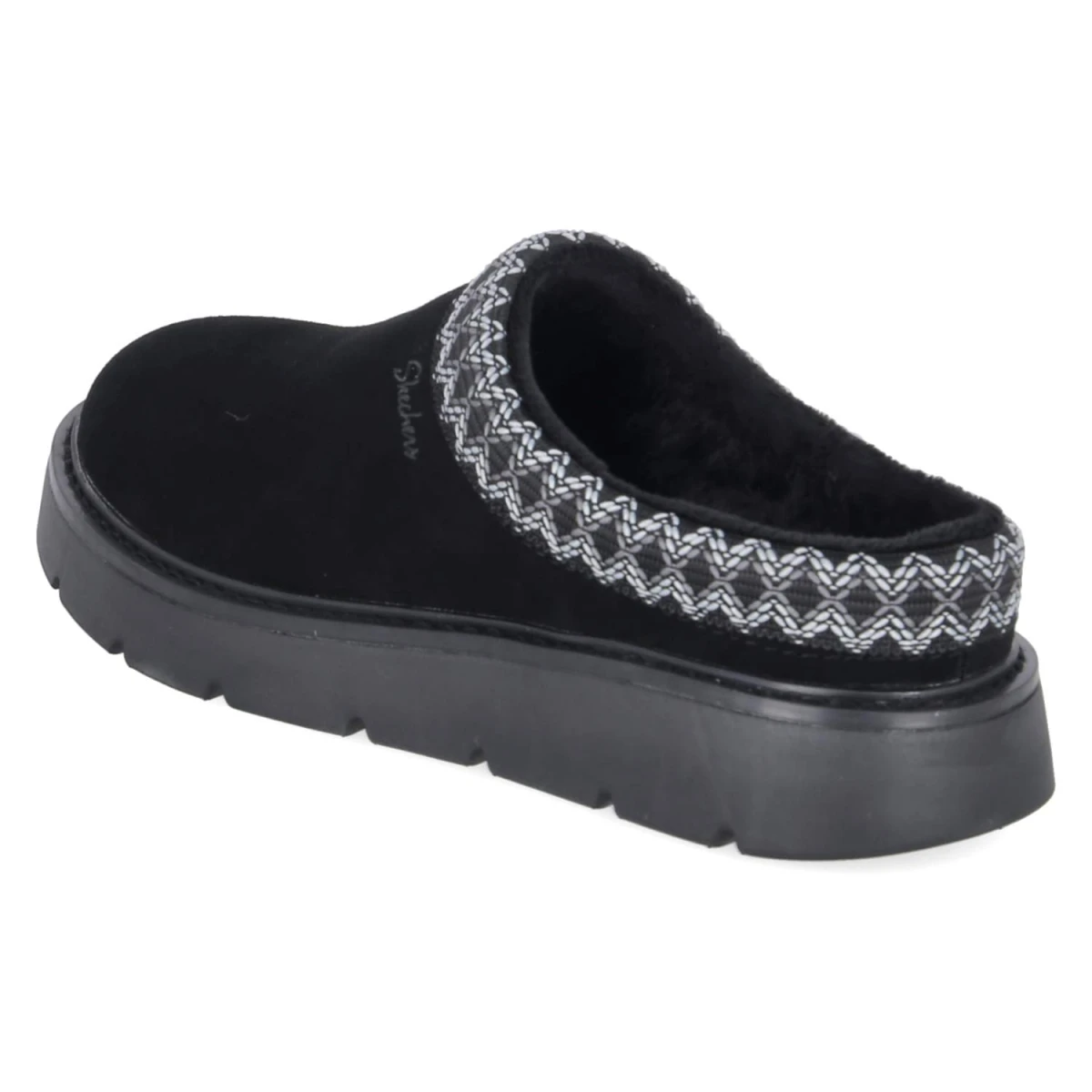 Hausschuhe KEEPSAKES COZY COZY CASCADE - black