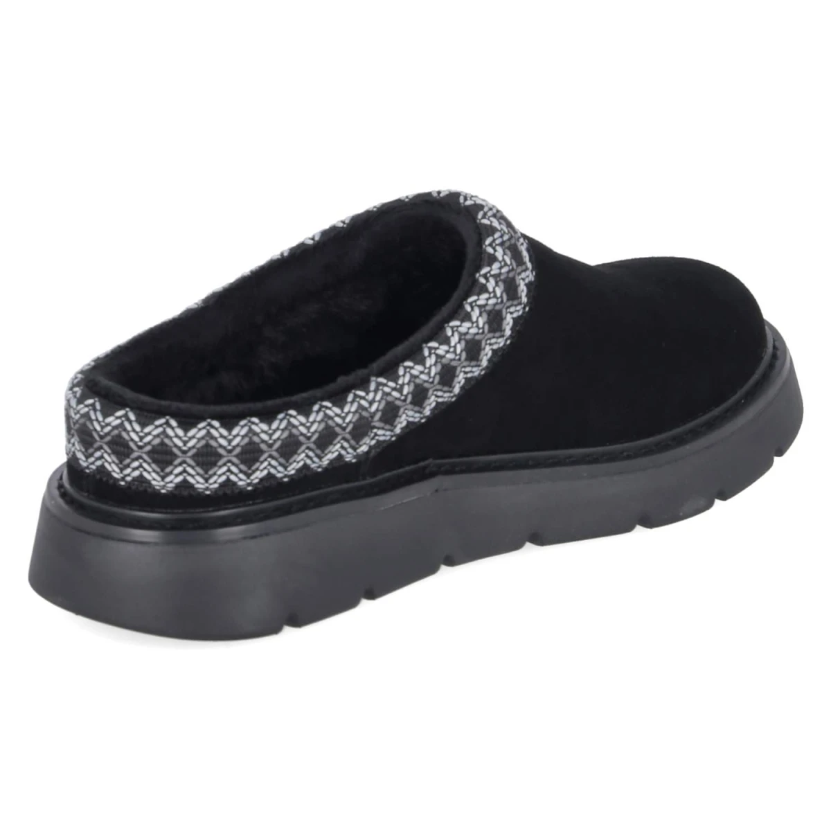 Hausschuhe KEEPSAKES COZY COZY CASCADE - black