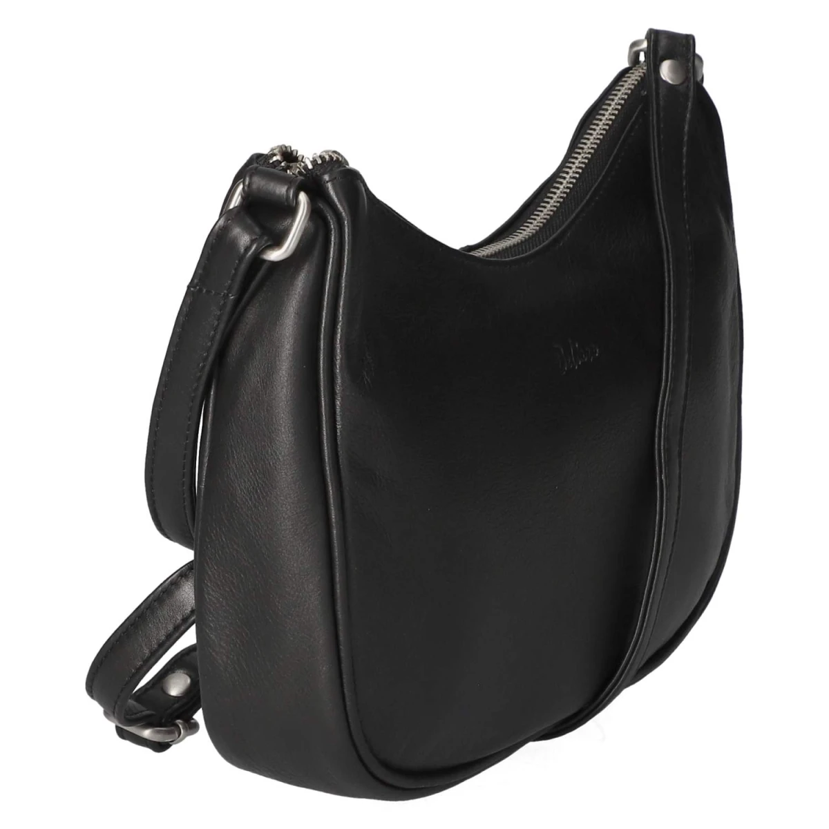 Schultertasche - schwarz