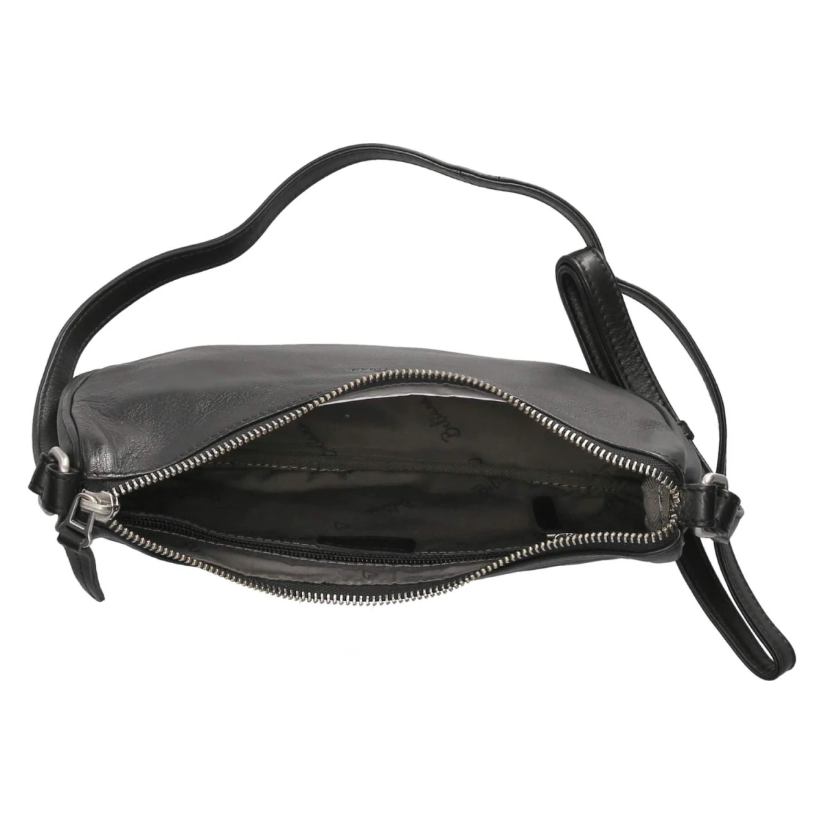Schultertasche - schwarz