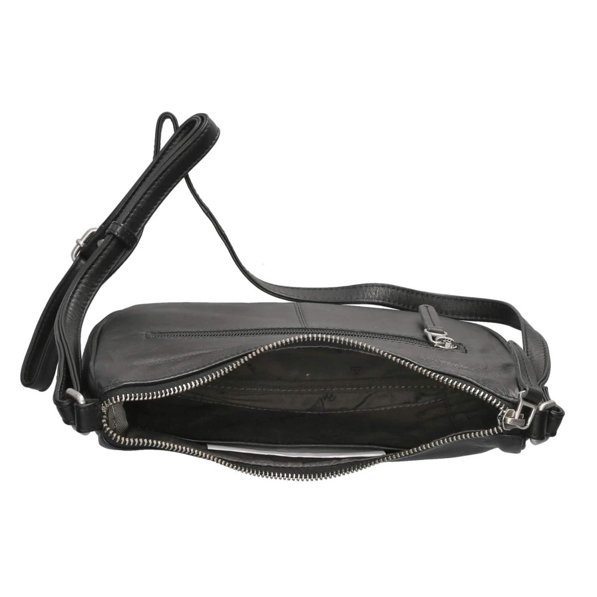 Schultertasche - schwarz