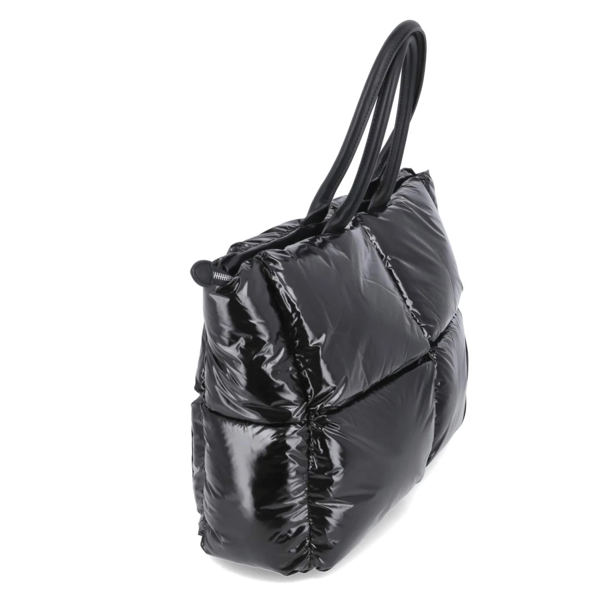 Shopper VARSITY MAY - black