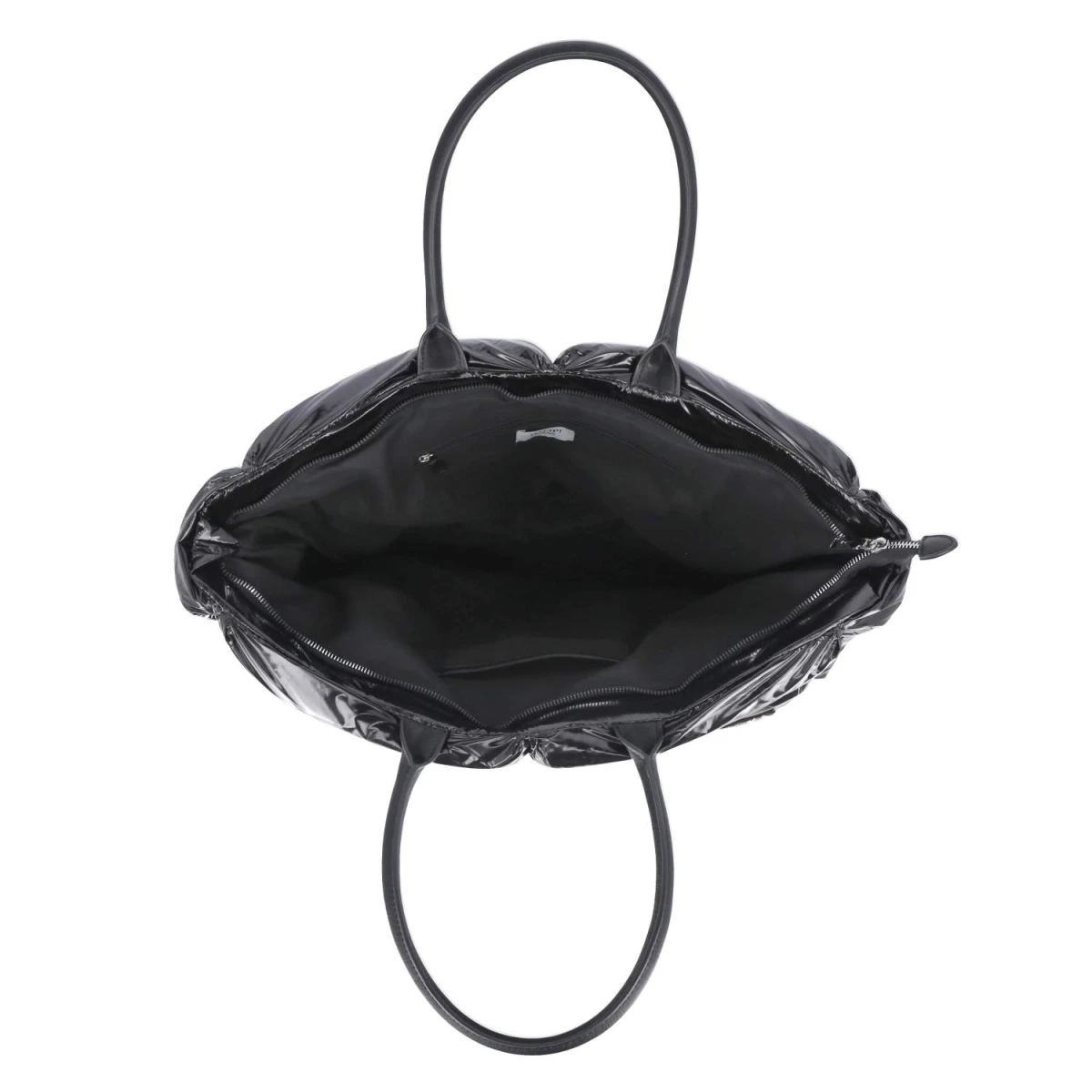 Shopper VARSITY MAY - black