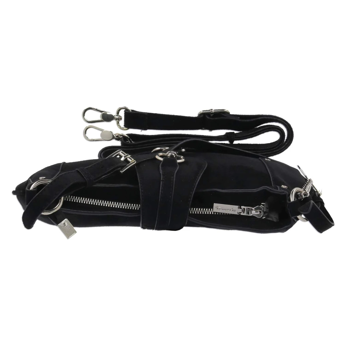 Baguette Bag MARINA SUEDE - black