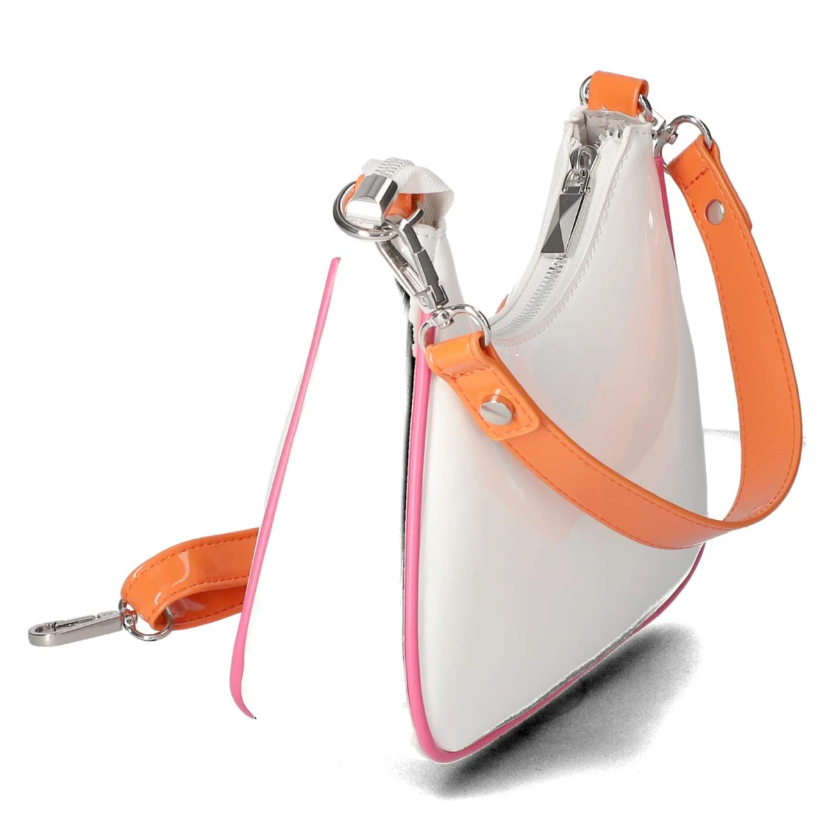 Schultertasche - white-kombi