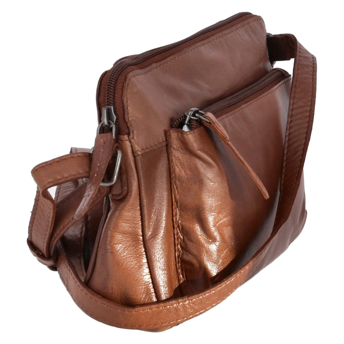 Crossbody - cognac