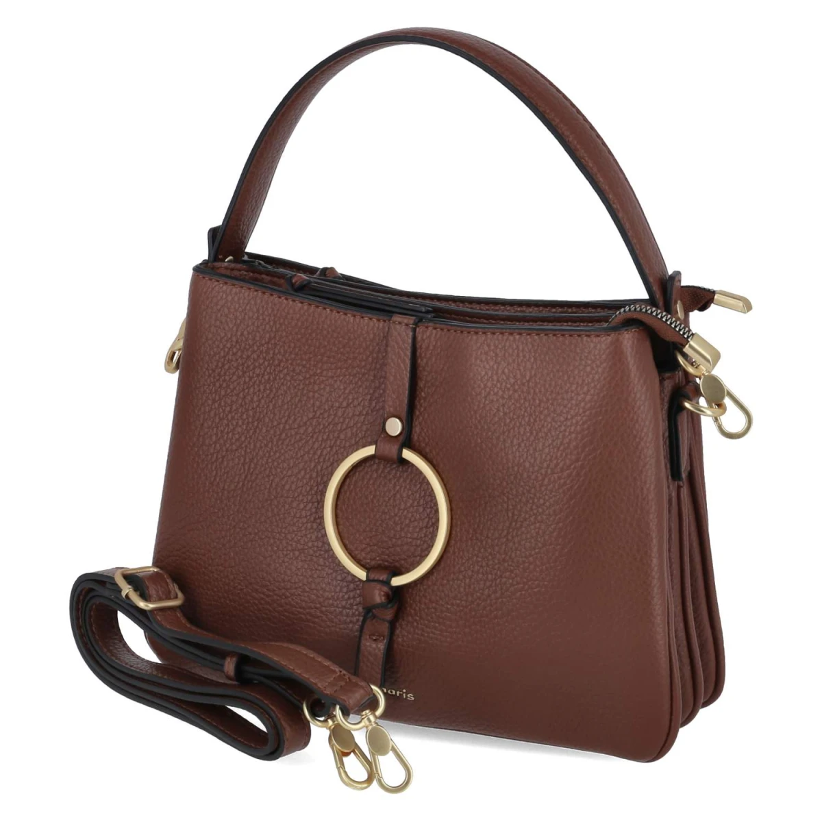 Schultertasche MAISCHA - COGNAC