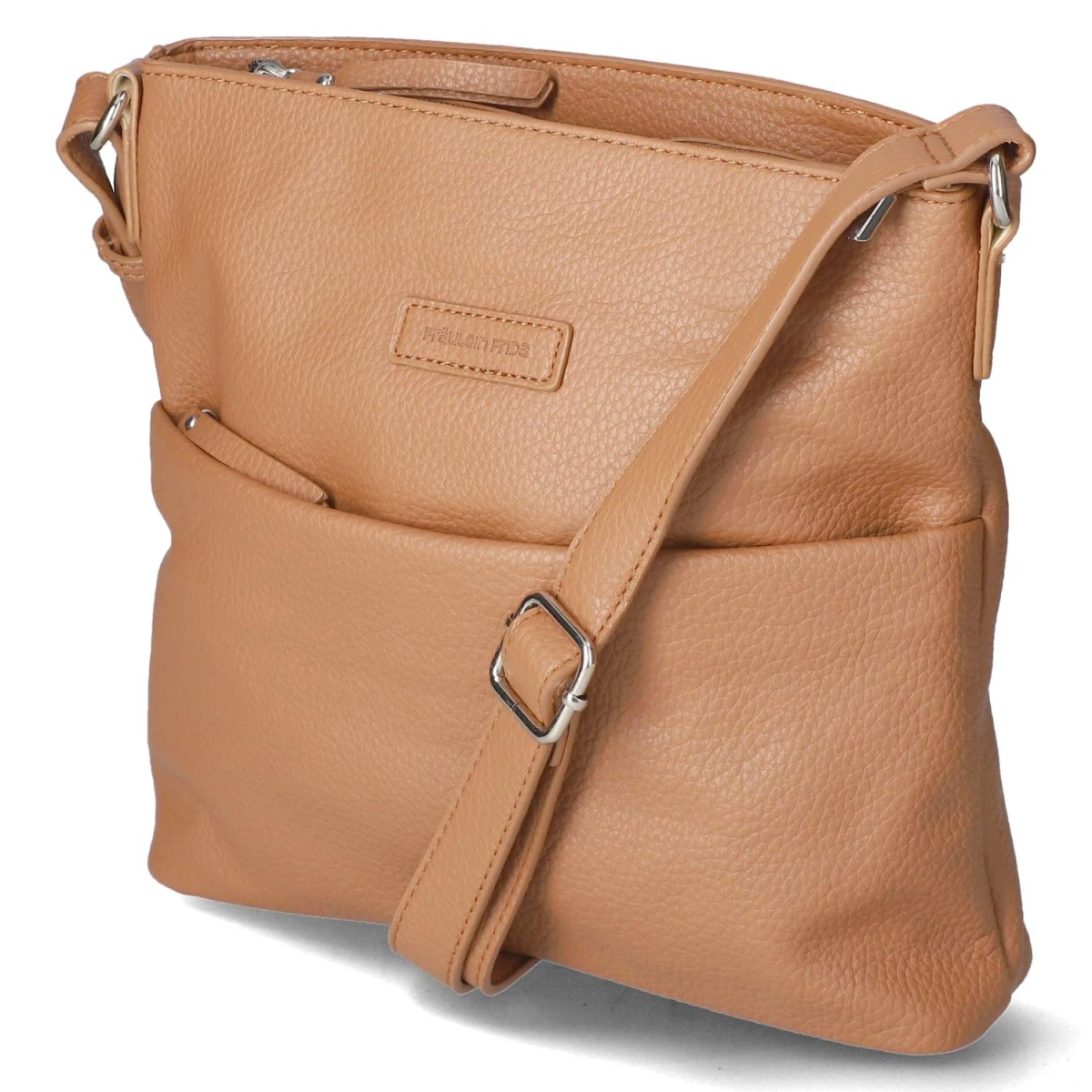 Schultertasche - cognac