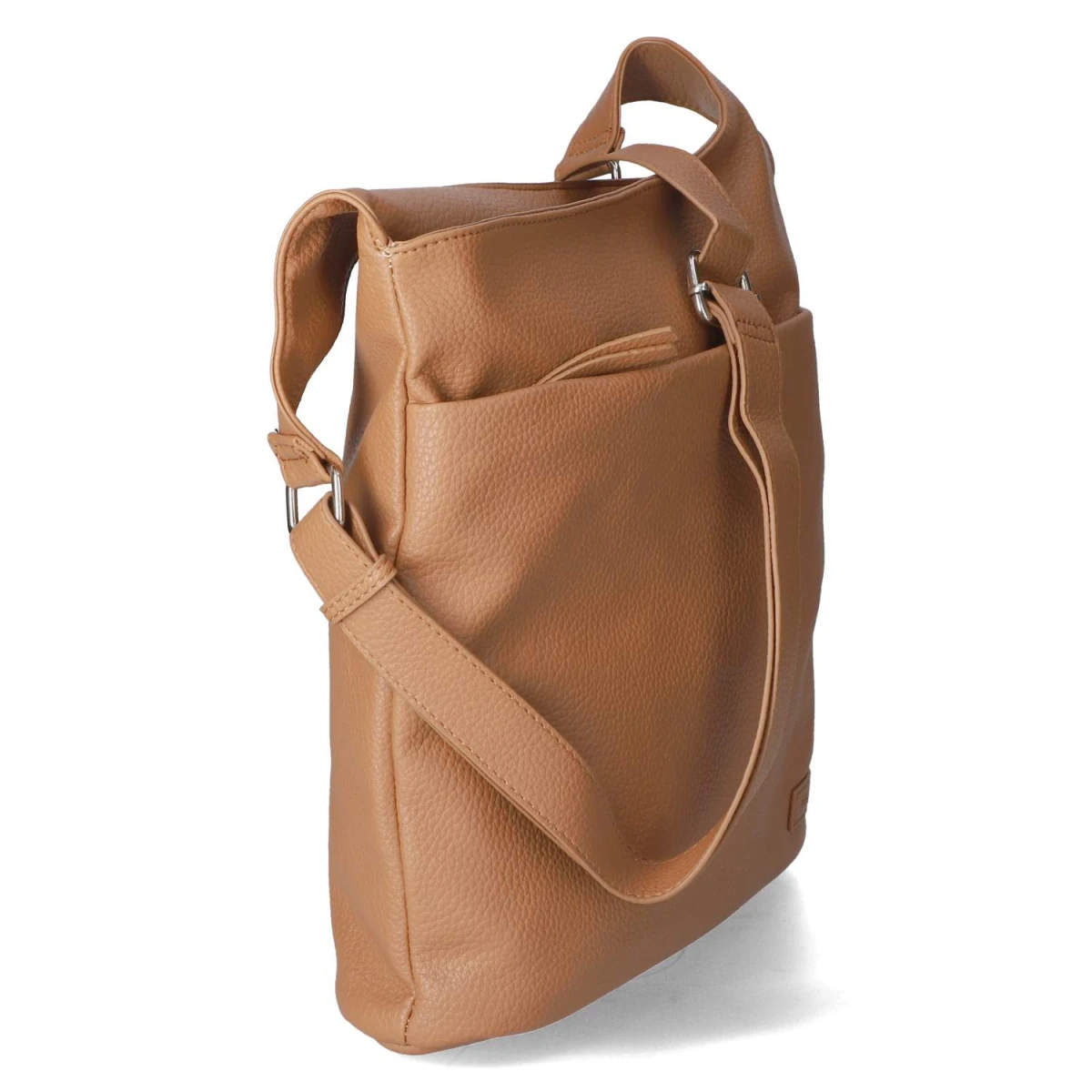 Schultertasche - cognac