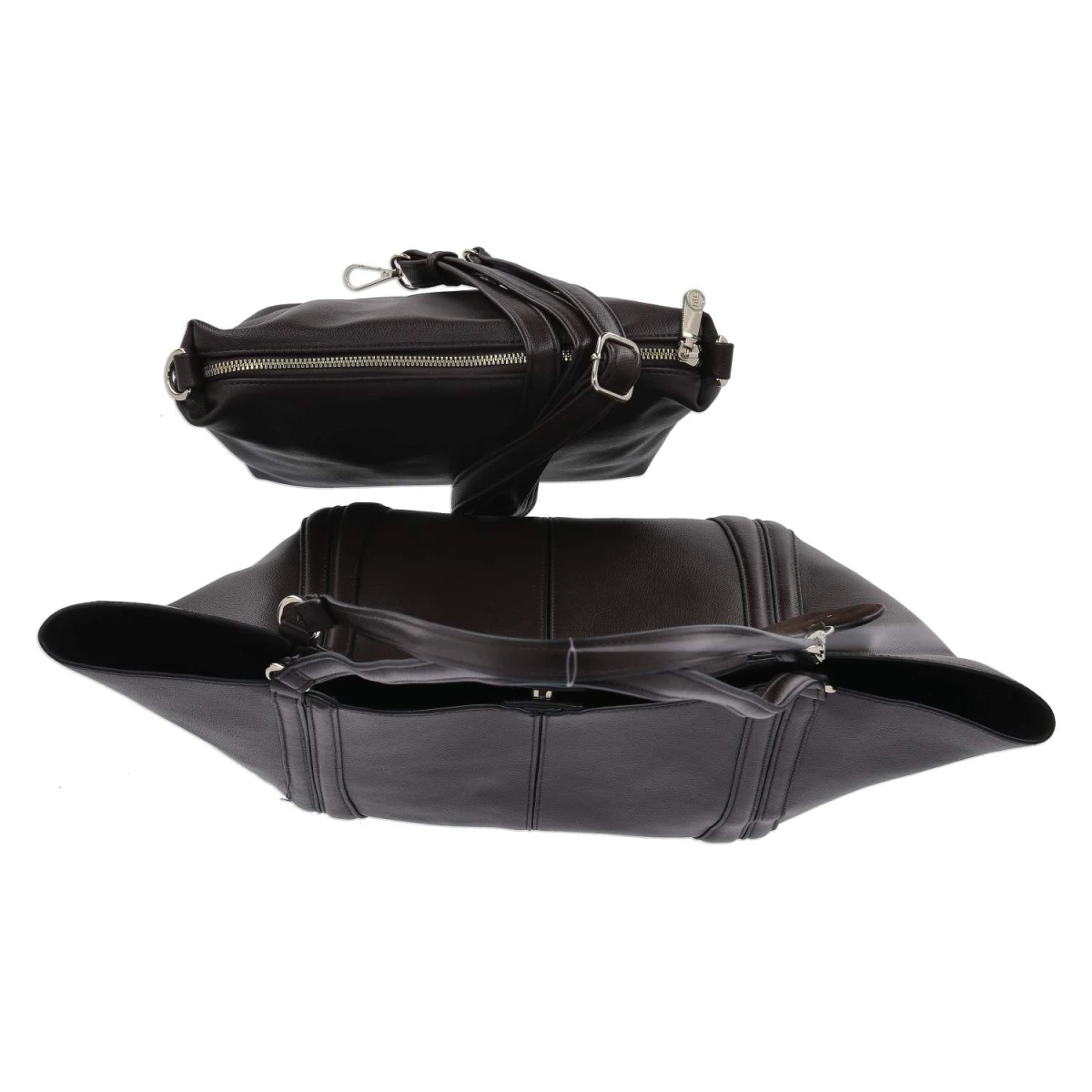 Shopper-Set - brown