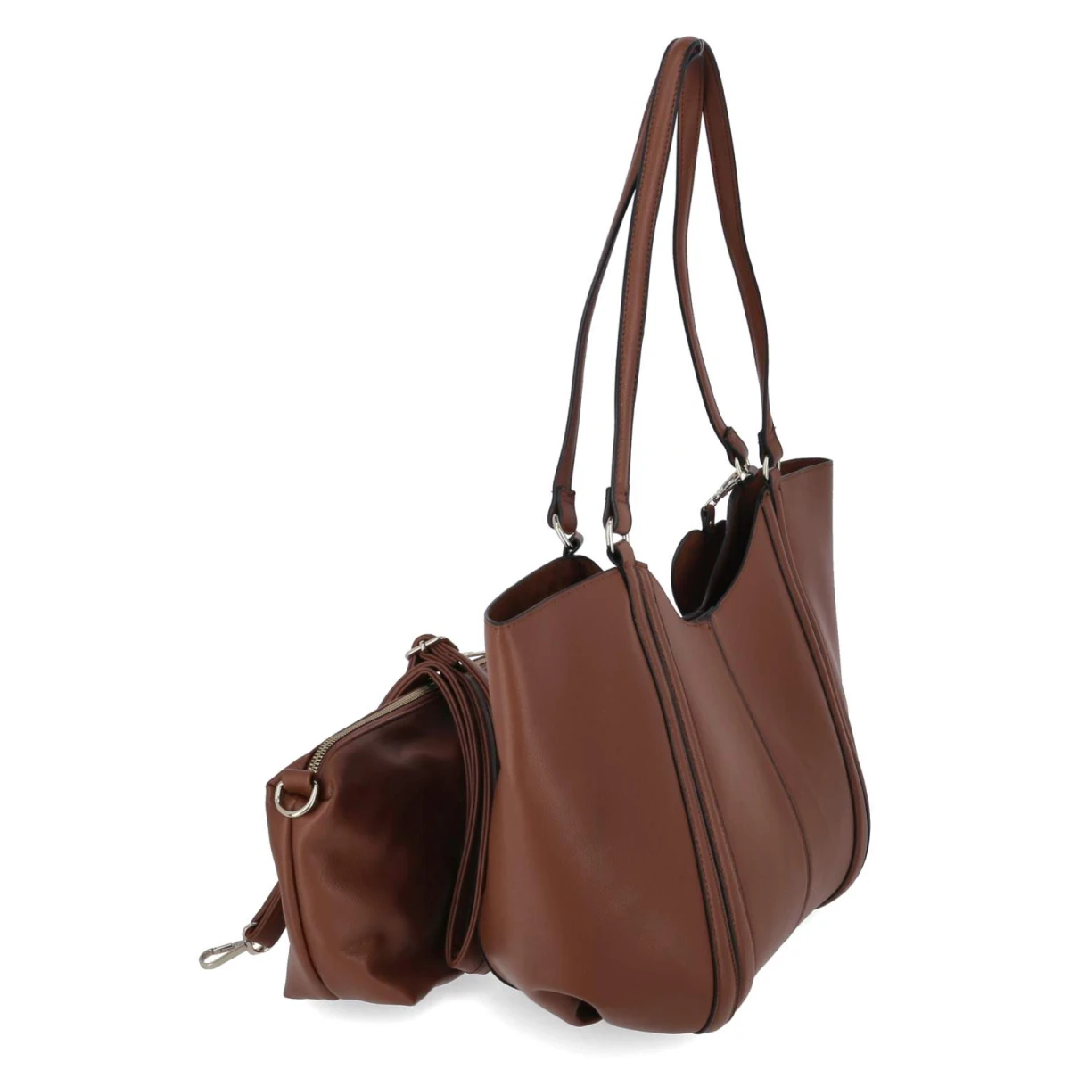 Shopper-Set - cognac