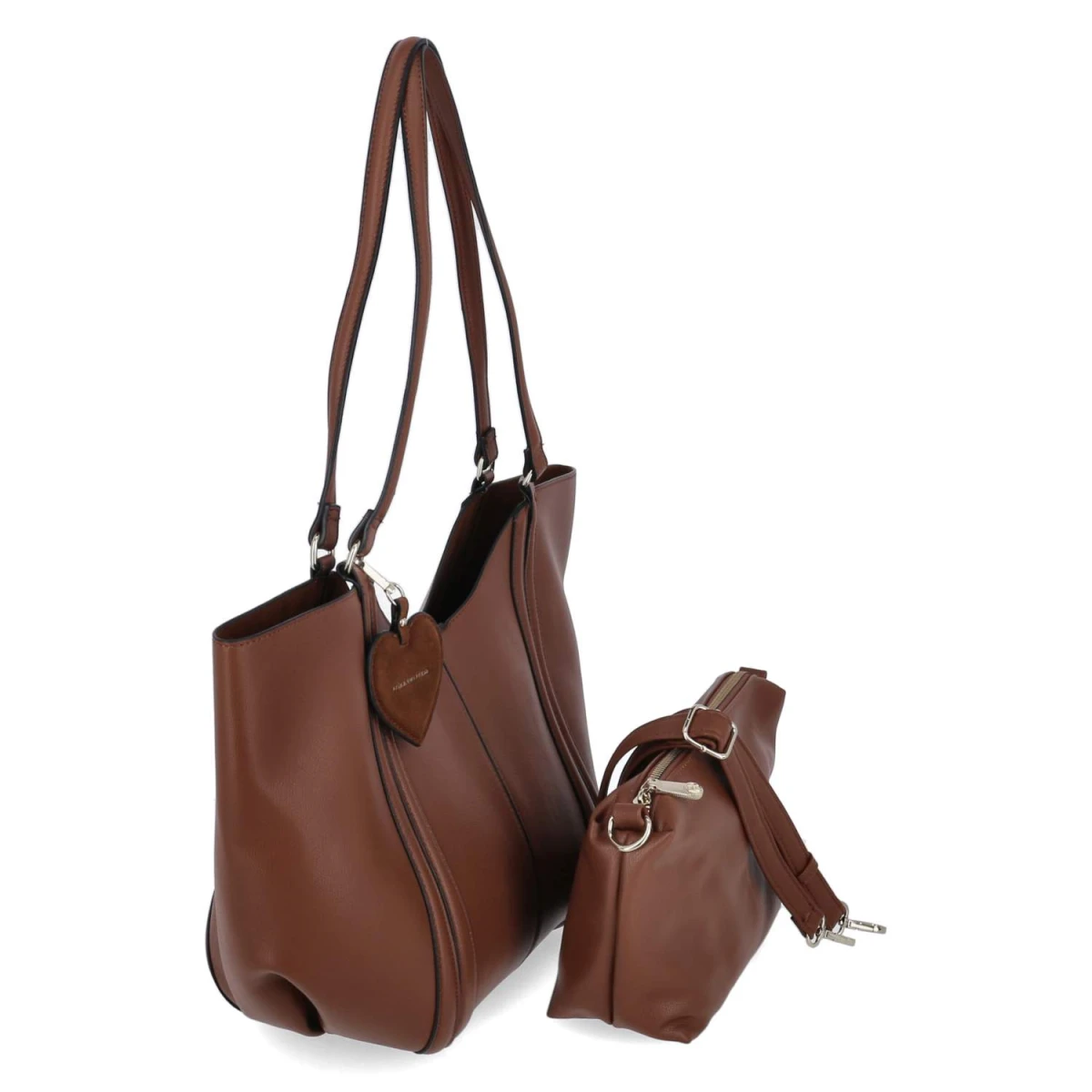 Shopper-Set - cognac