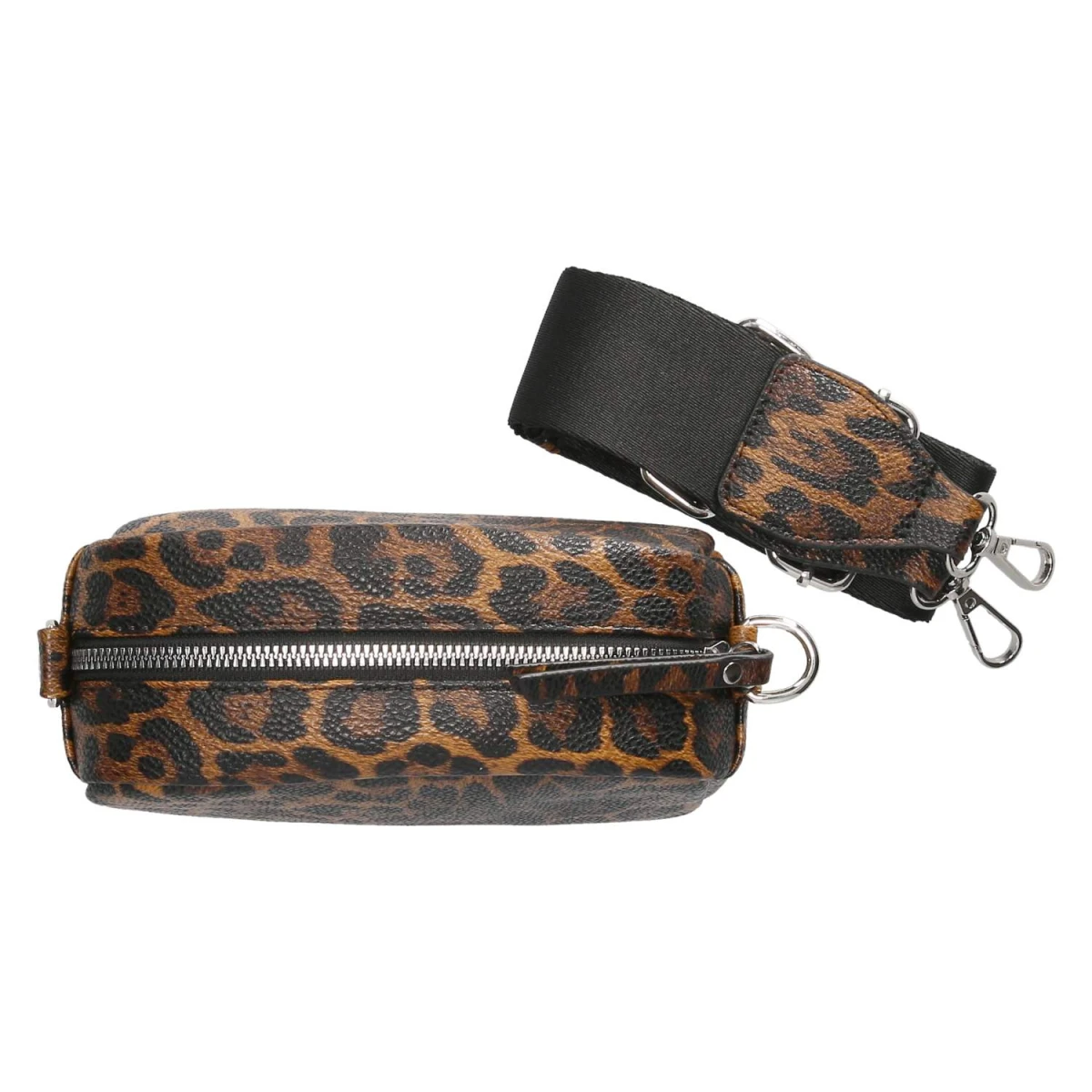 Camera Bag - black/cognac