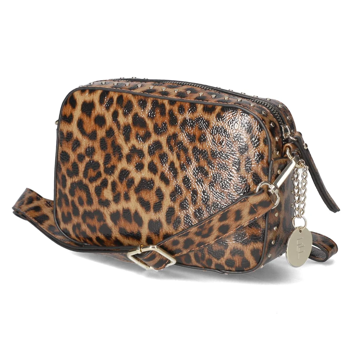 Umhängetasche - black/cognac